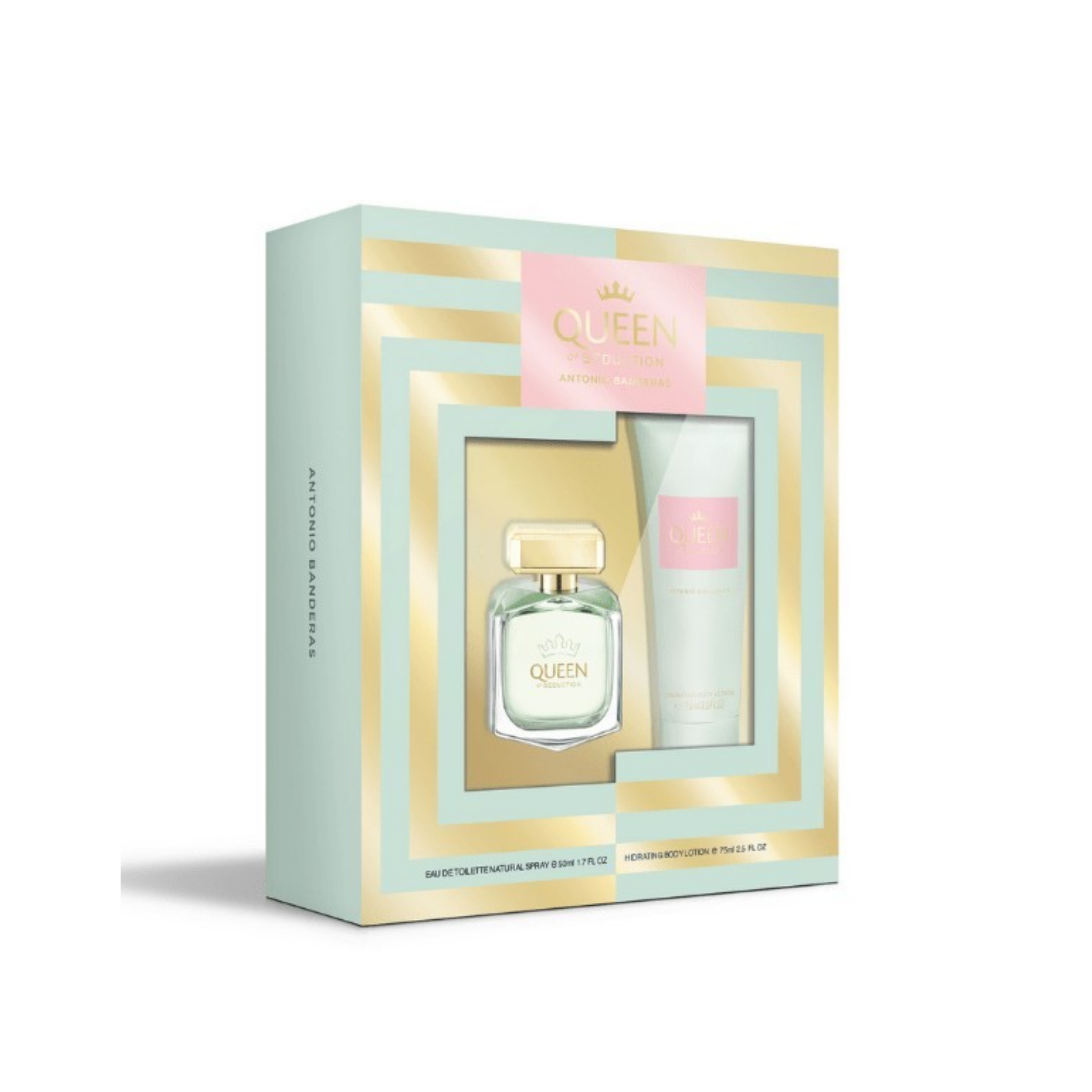 Antonio Banderas Queen of Seduction Set 2 Pcs EDT 50 ML + 75 ML BL Mujer Lodoro