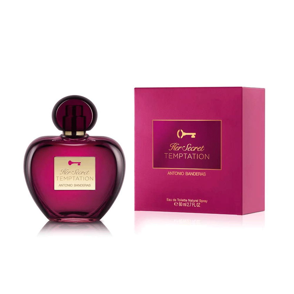 Her Secret Temptation Antonio Banderas EDT 80 ML Mujer - Lodoro Perfumes