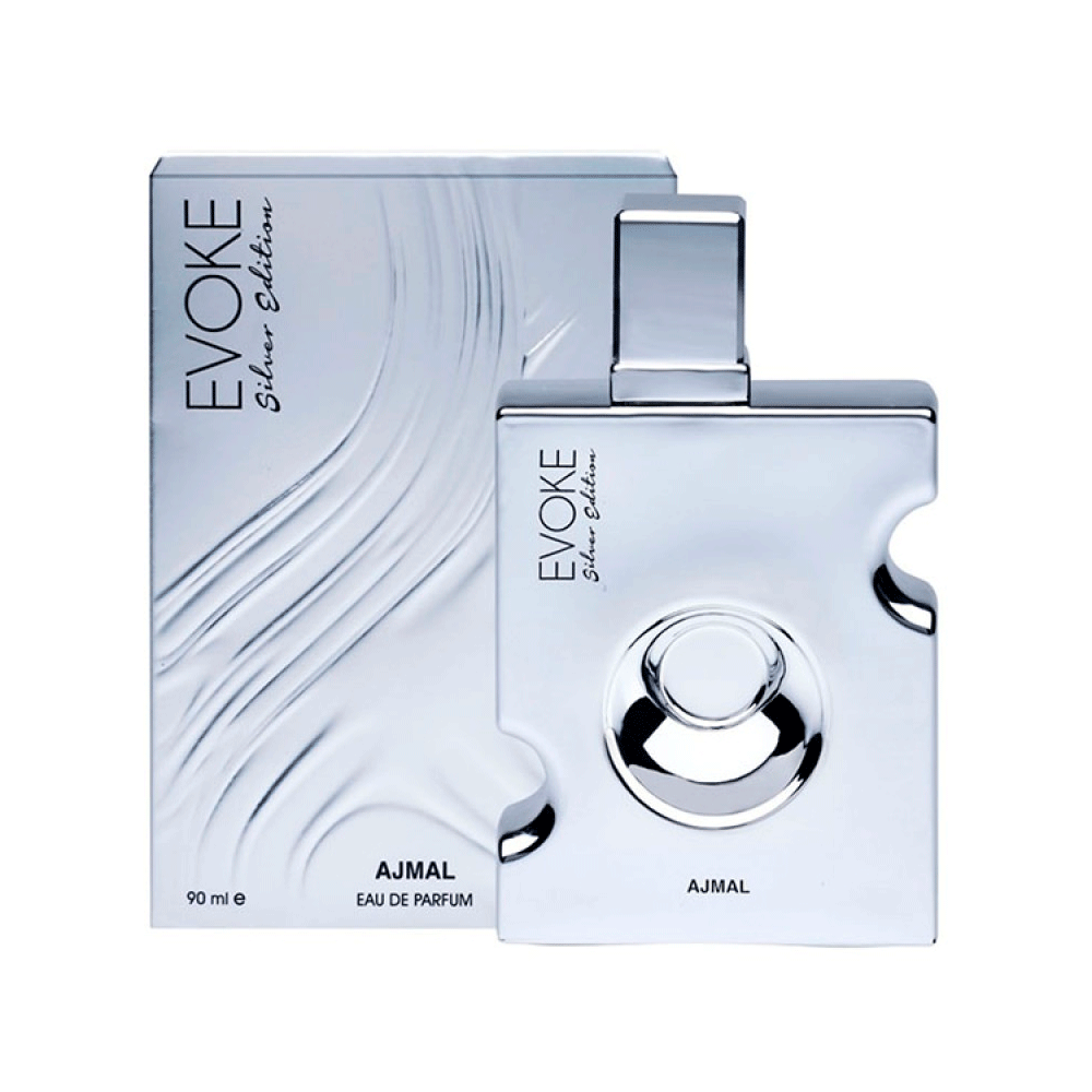 Evoke Silver Edition Ajmal 90 Ml EDP Hombre-  LODORO PERFUMES