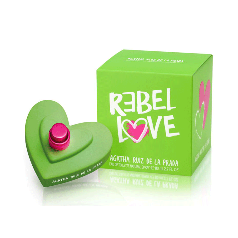 Rebel Love Agatha Ruiz de la Prada Edt 80Ml Mujer - Lodoro Perfumes