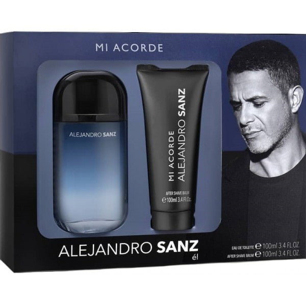 Alejandro Sanz Mi Acorde Él Set EDT 100 Ml + 100 AS Hombre