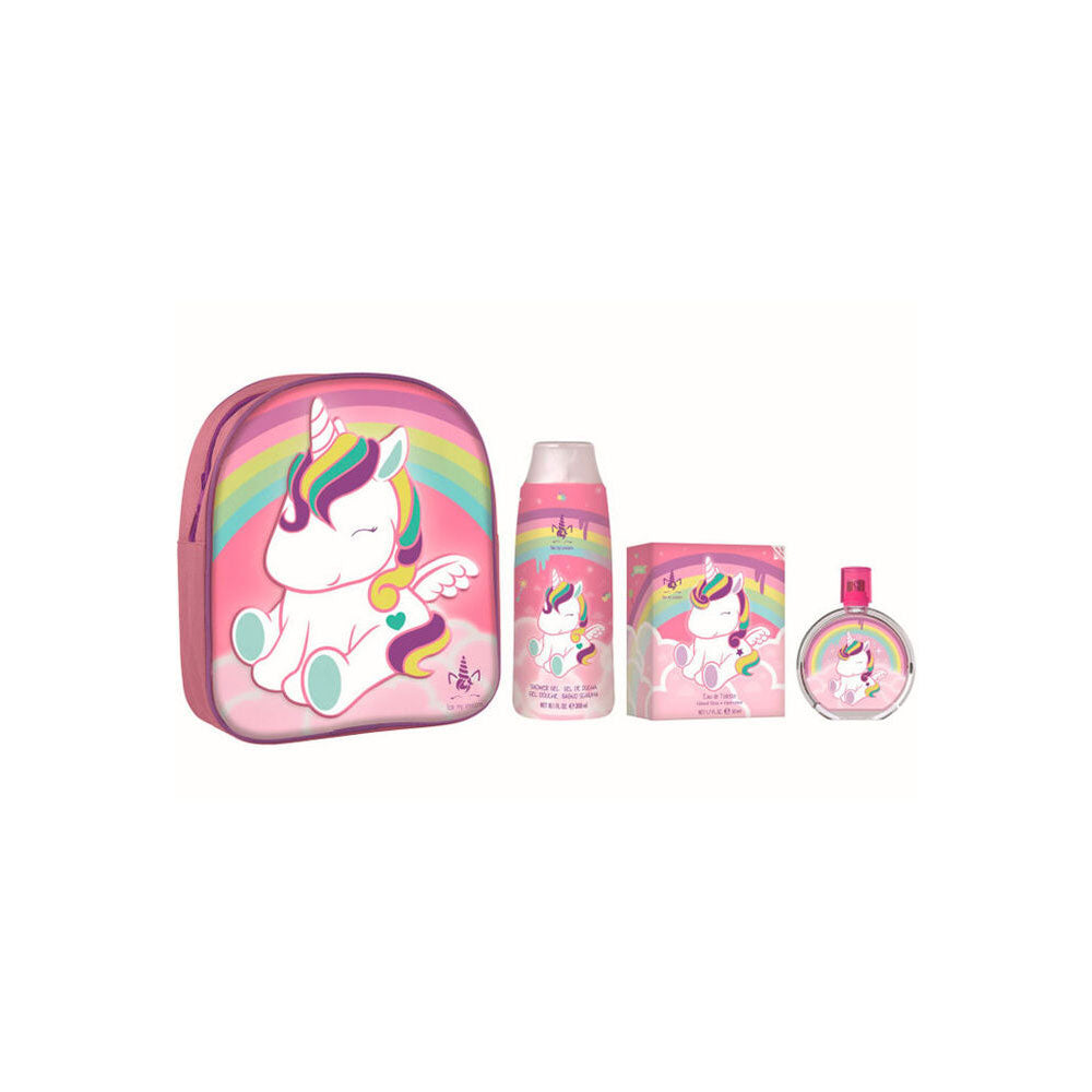Colonia Eau My Unicorn 50Ml + 300Ml Sg + Moschila Nina