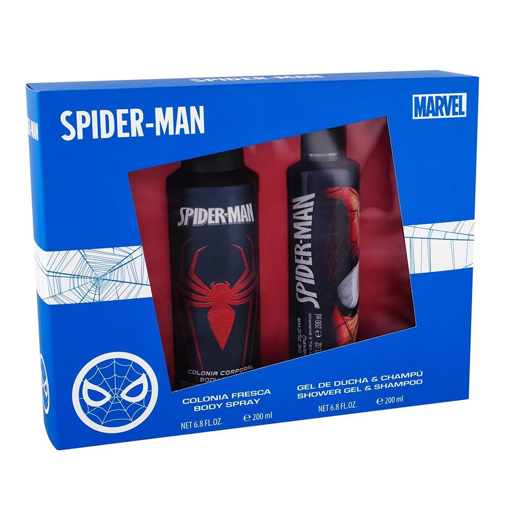 Colonia Original: COLONIA SPIDERMAN 200 ML BODY SPRAY + 200 ML GEL DUCHA