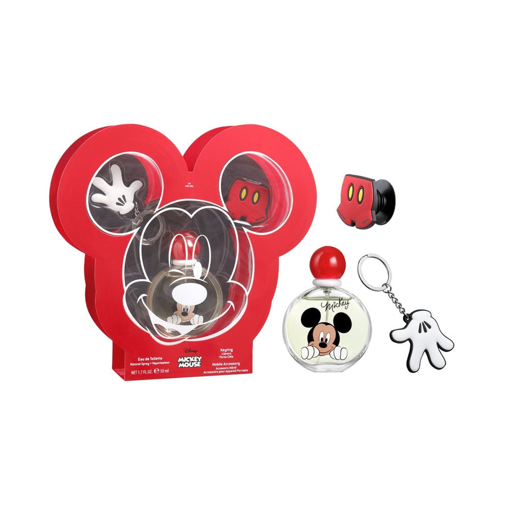 Colonia Mickey Mouse 50Ml Edt + Accesorios Niño