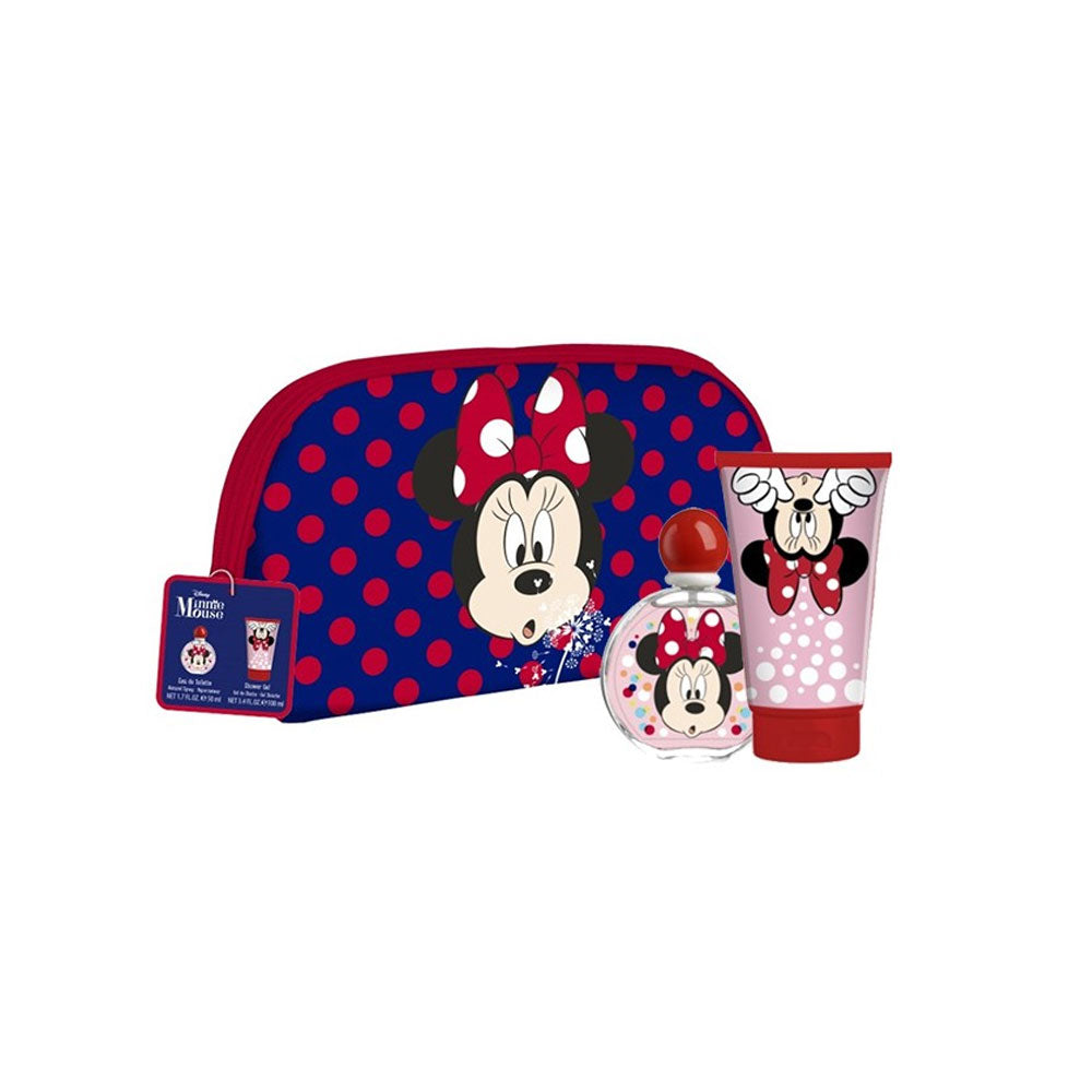 Colonia Minnie Mouse 50Ml + 100Ml Sg + Neceser niña