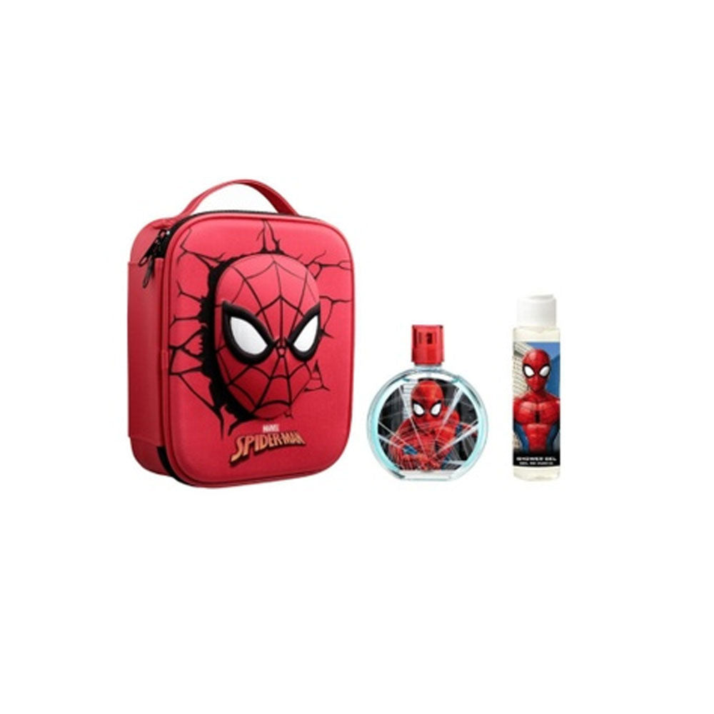 Colonia Spiderman 100Ml + 75Ml Sg + Neceser
