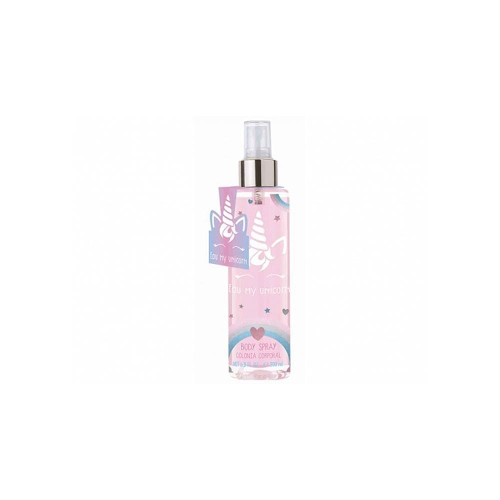 Colonia Original: COLONIA UNICORN BODY SPRAY 200 ML + BRILLO