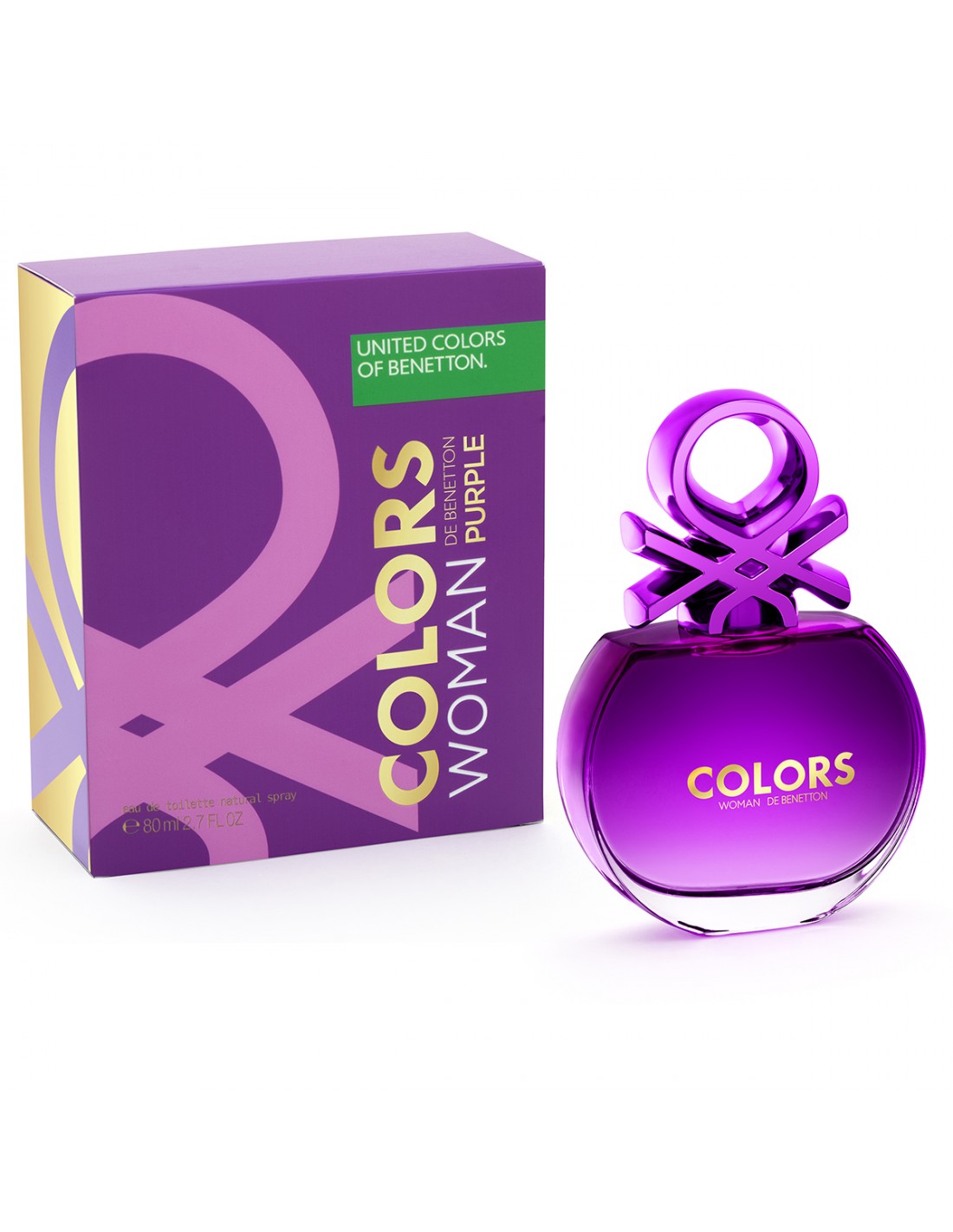 United Colors Of Benetton Purple EDT 80 Ml MUJER - Lodoro Perfumes