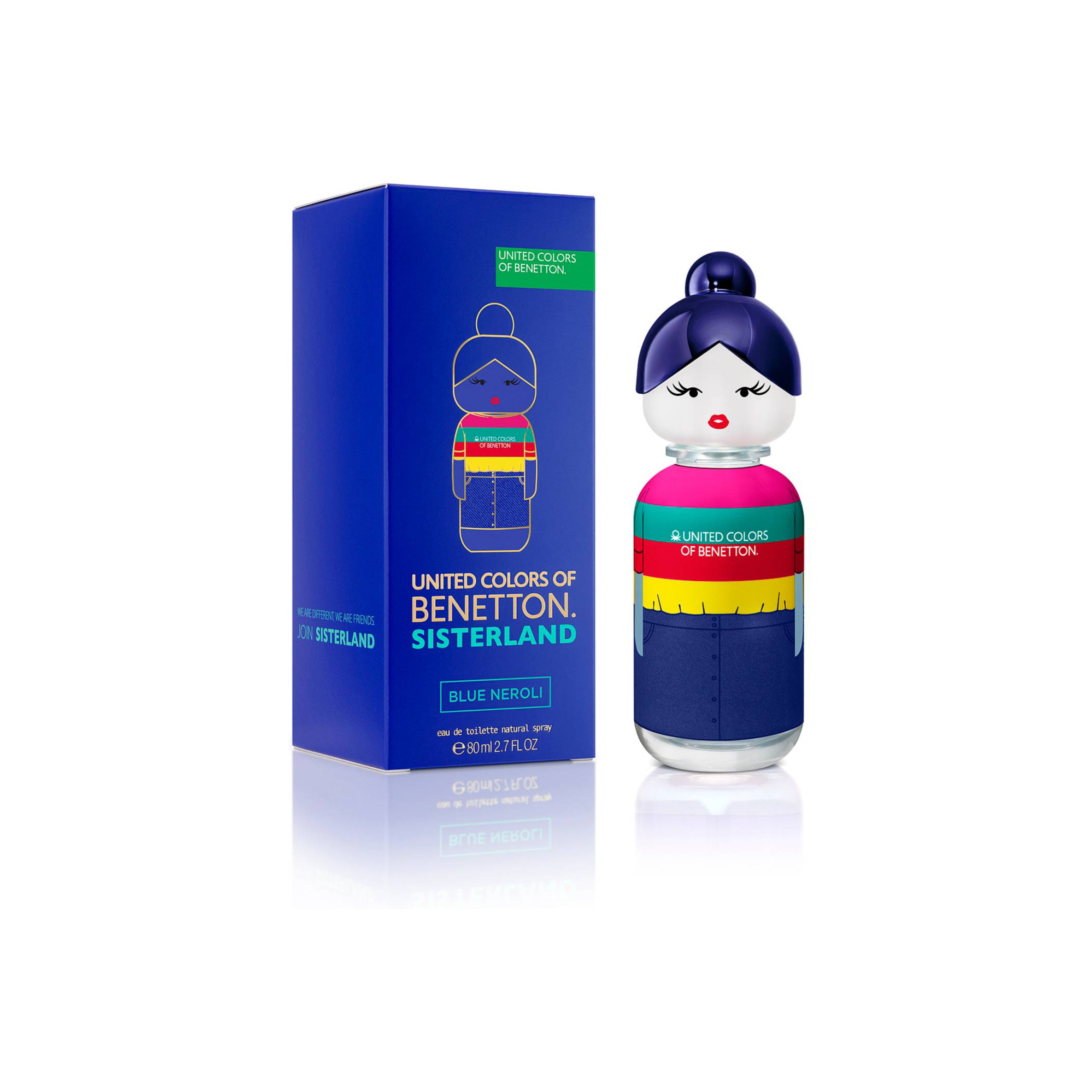 Benetton Sisterland Blue Neroli Edt 80ml Mujer Lodoro