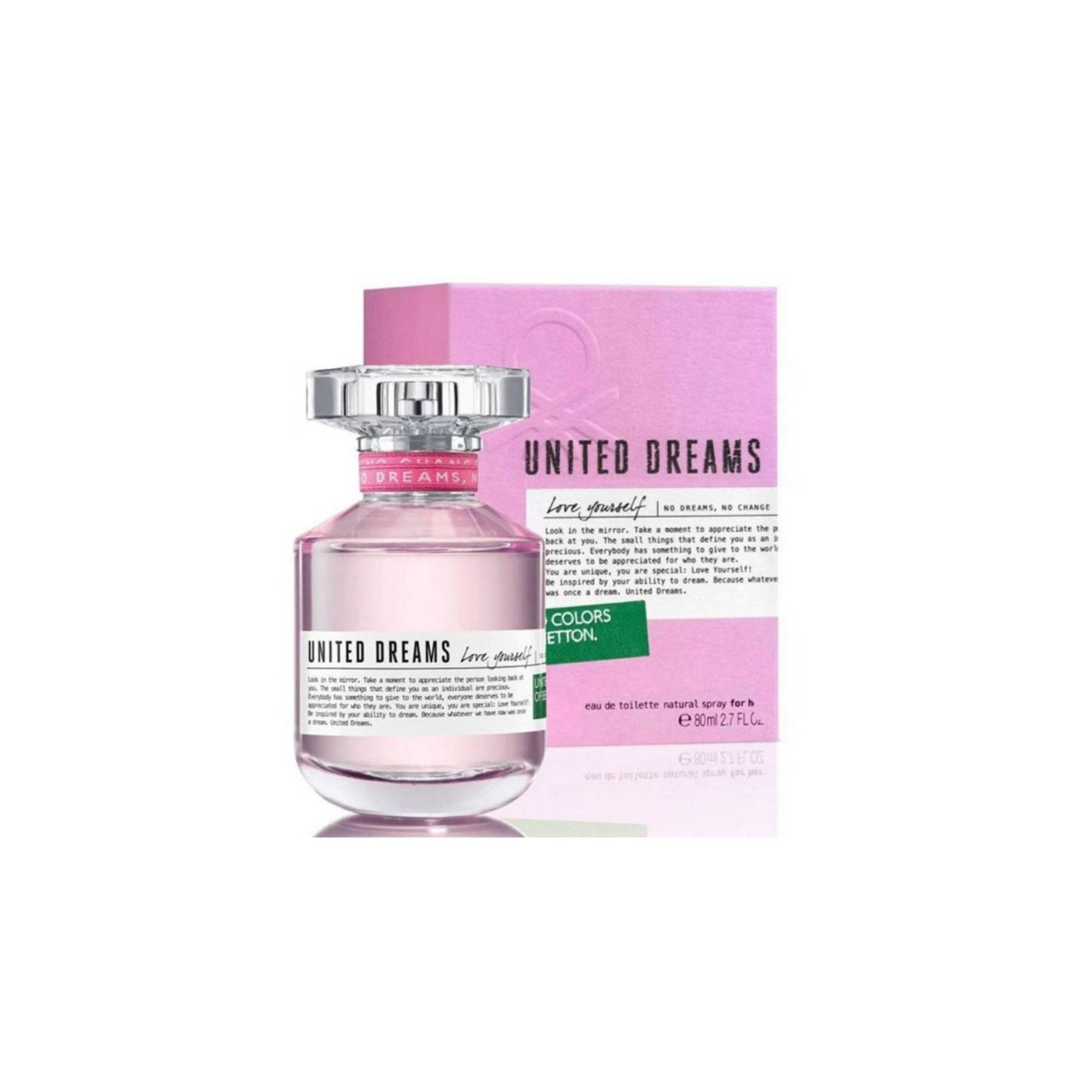 Benetton United Dreams Love Yourself Edt 80ml Mujer