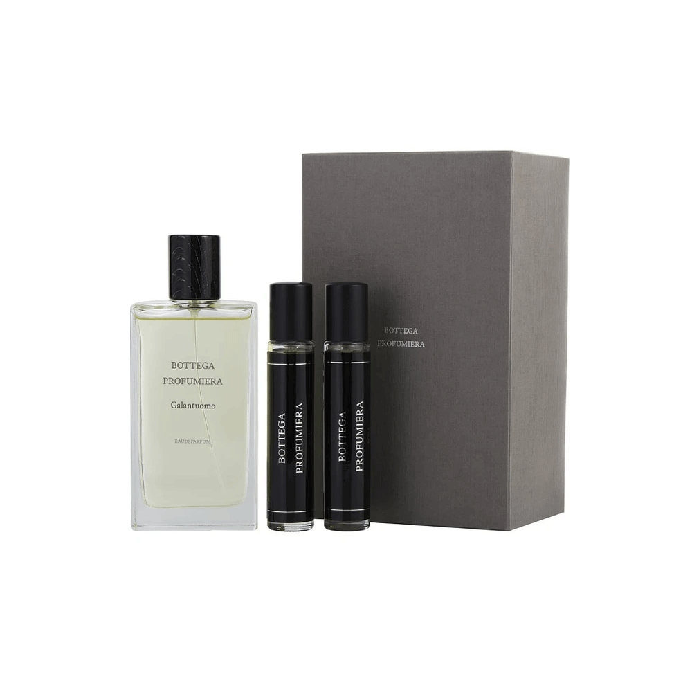 Bottega Veneta Galantuomo Estuche EDP 100 Ml + 15 Ml + 15 Ml Set 3 Pcs Hombre - Lodoro Perfumes