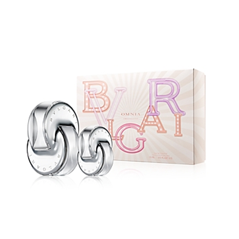 Omnia Crystalline Bvlgari Set EDT 65 Ml + 15 Ml Mujer - Lodoro Perfumes