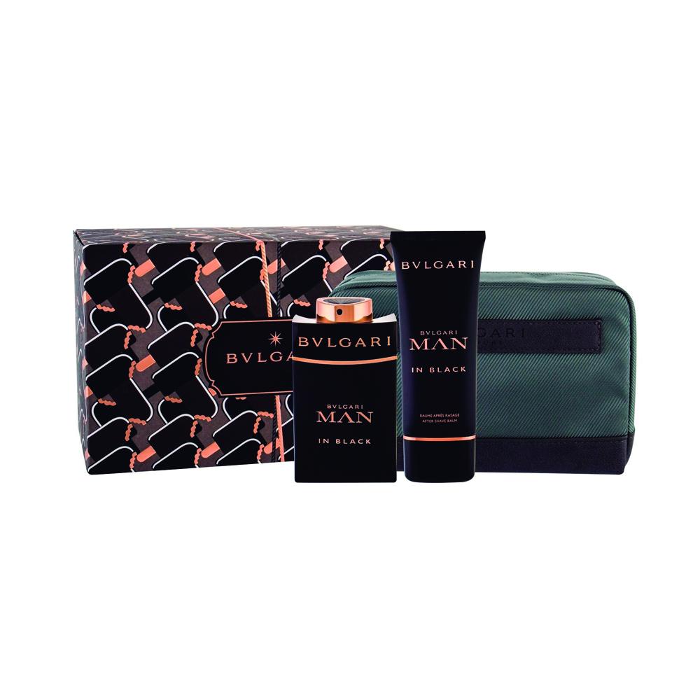 Bvlgari Man In Black Estuche 3 PZS EDP 100ML + After Shave + Nesecer Hombre - Lodoro Perfumes y Lentes