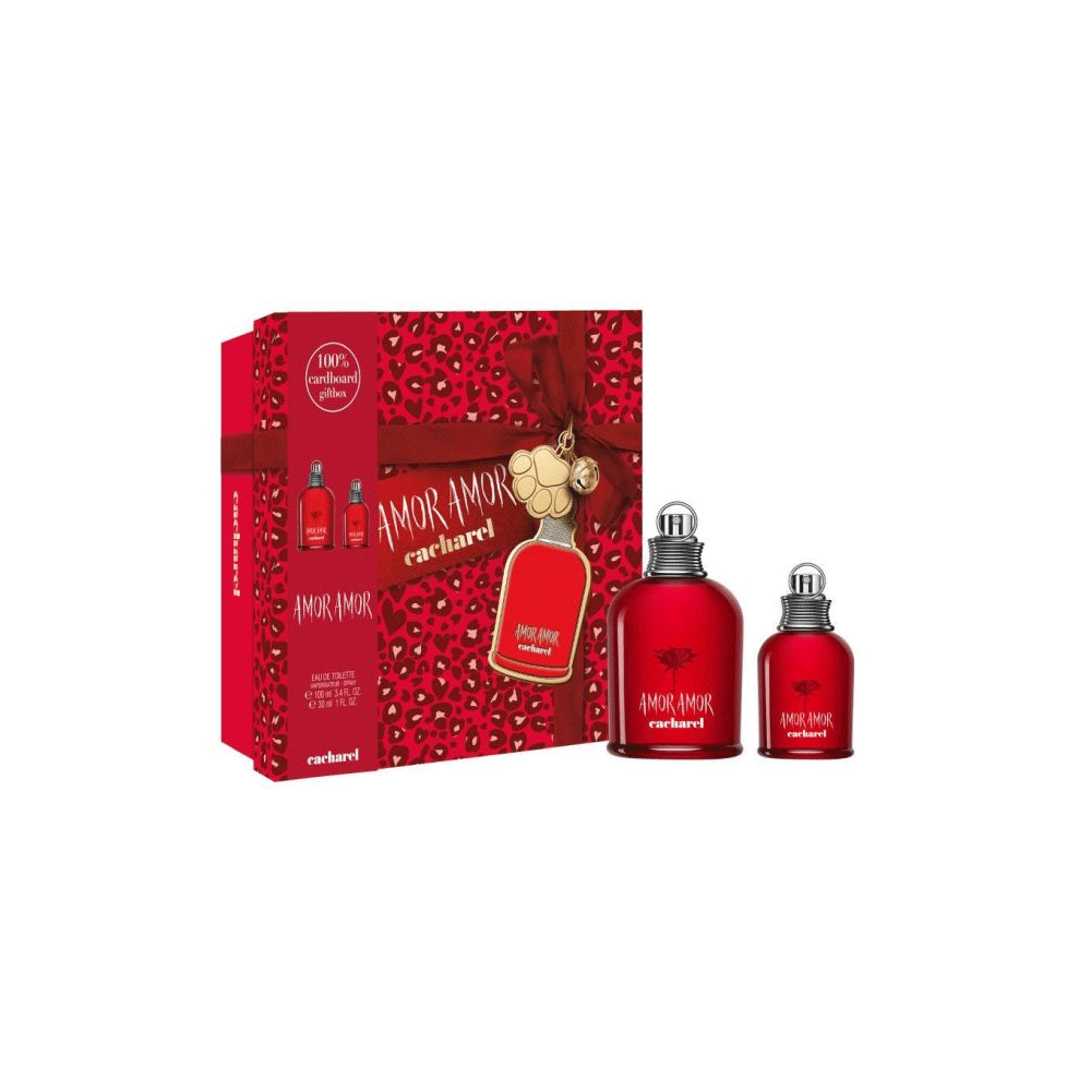 Cacharel Amor Amor Edt Set 2 Pzas 100 ML + 30 ML Mujer
