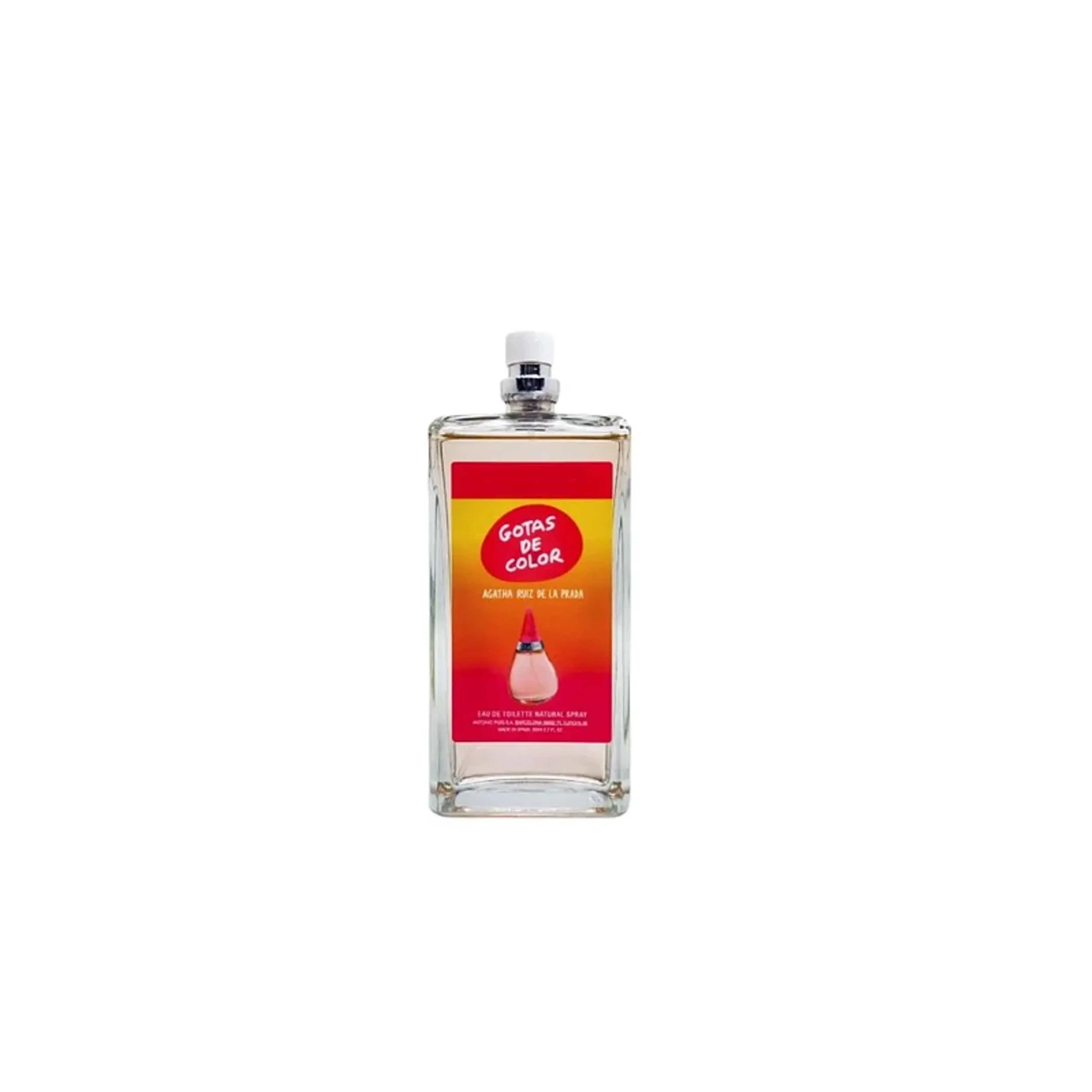 Agatha Ruiz De La Prada Gotas Color Edt 80Ml Mujer Tester