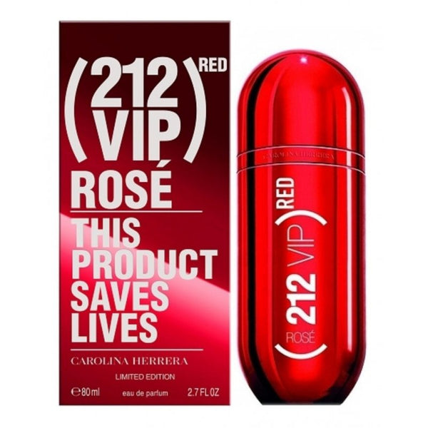 212 VIP Rosé Red Carolina Herrera EDP 80 Ml Mujer - Lodoro Perfumes