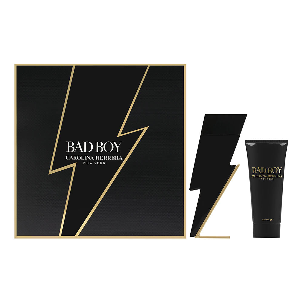 Bad Boy Carolina Herrera Set EDT 100 Ml + 100 Ml Sg Hombre - Lodoro Perfumes