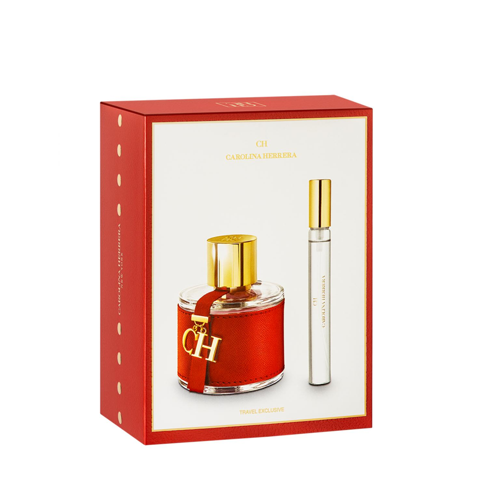 CH Carolina Herrera Set EDT 100 Ml + 10 Ml Mujer - Lodoro Perfumes