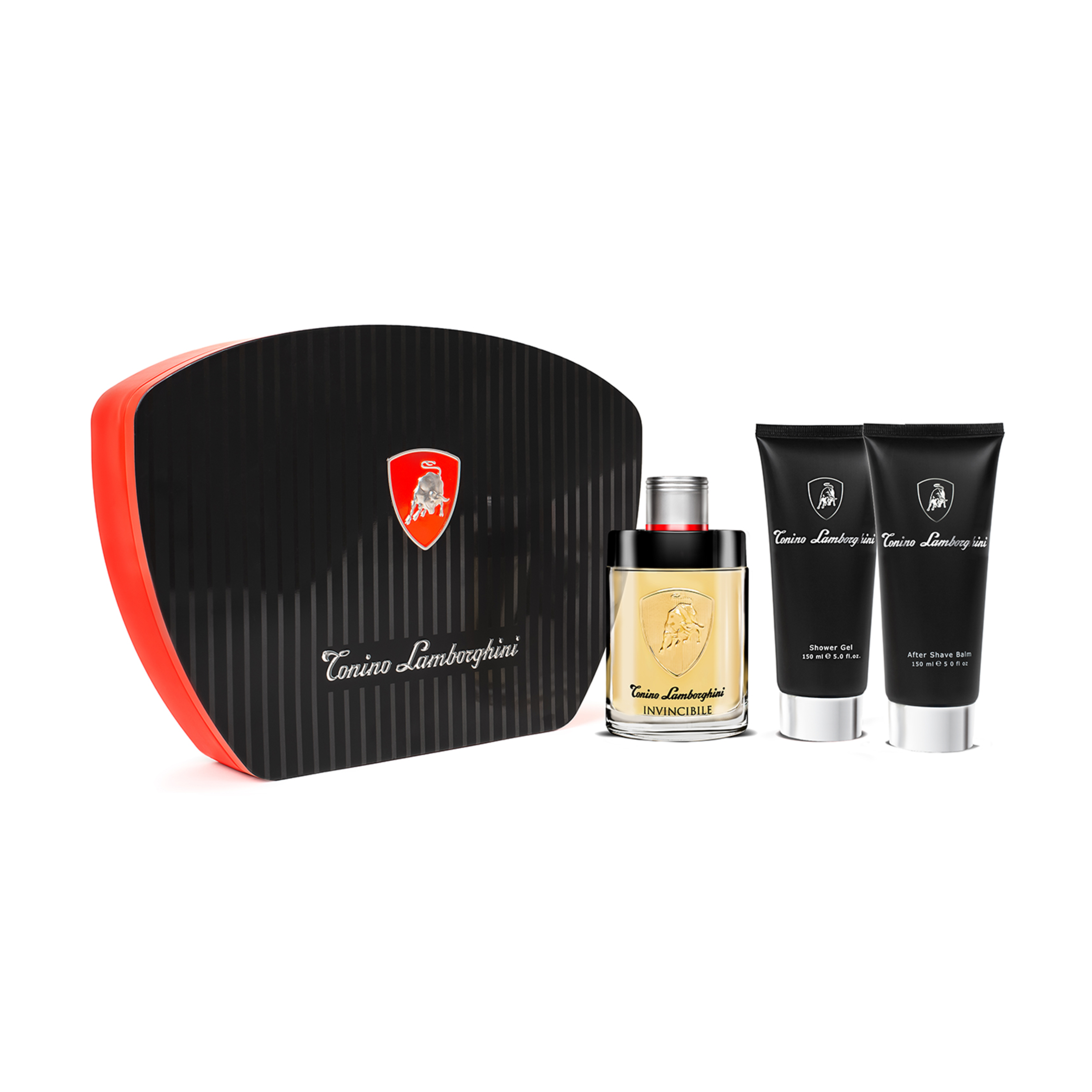 Lamborghini Invincible Estuche Edt 125ml + 150ml Sg + 150ml As Hombre