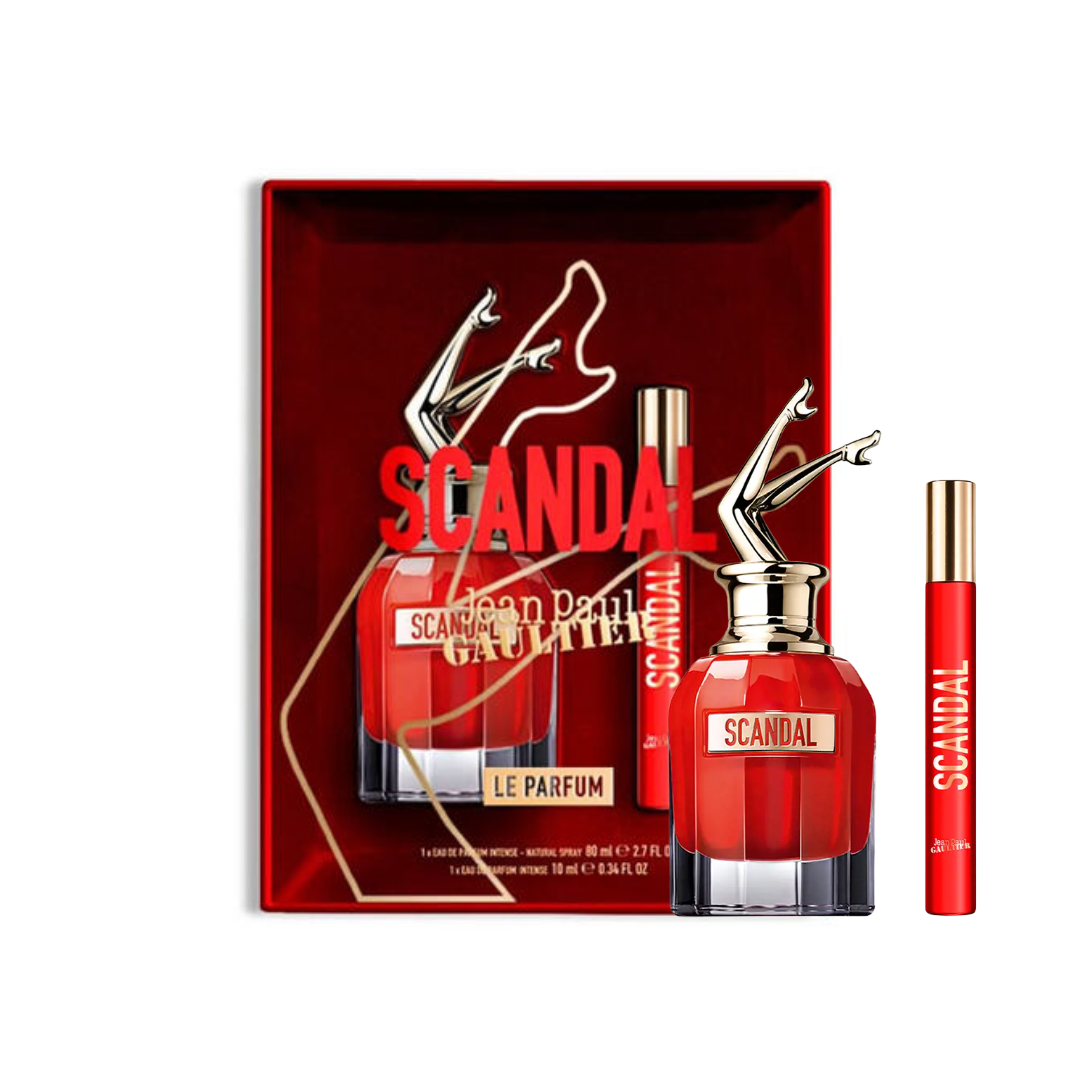 Jean Paul Gaultier Scandal Estuche Le Parfum Edp 80ml + 10ml Mujer
