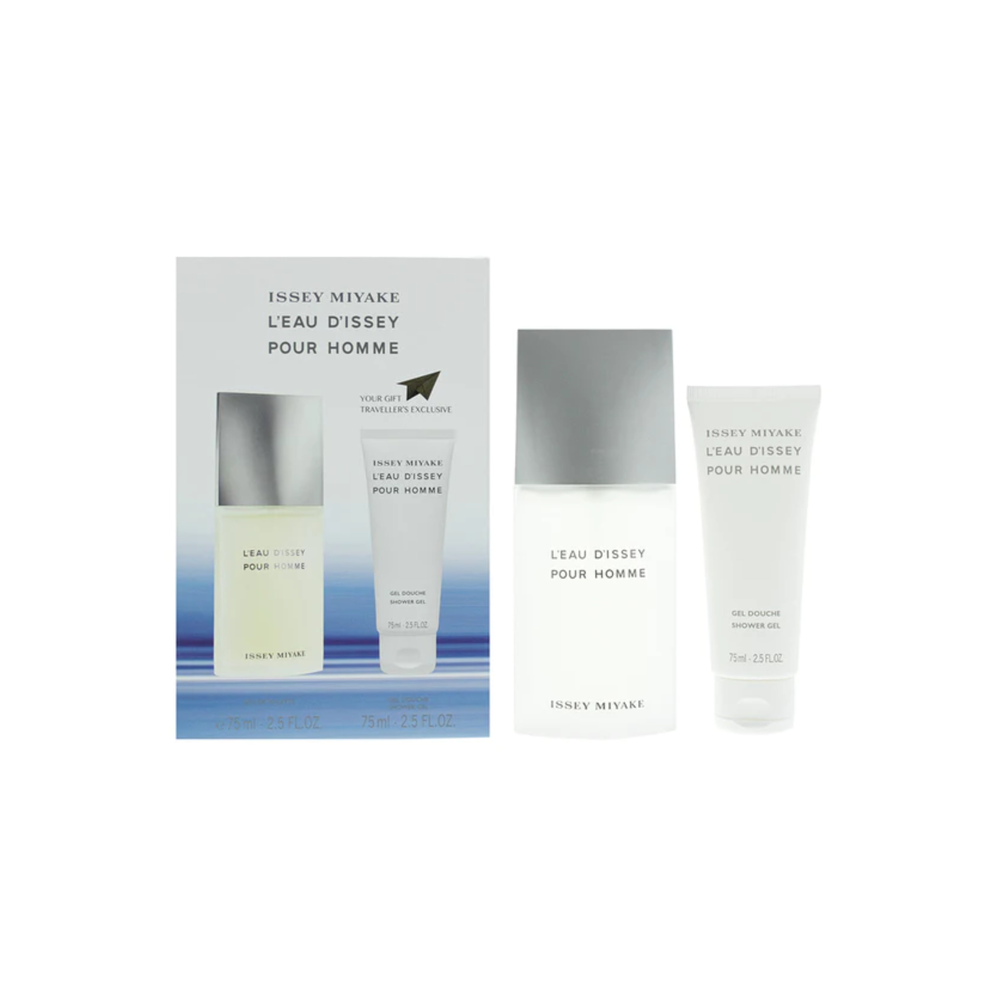 Issey Miyake Tradicional Estuche EDT 75 Ml + 75 ml Sg Hombre