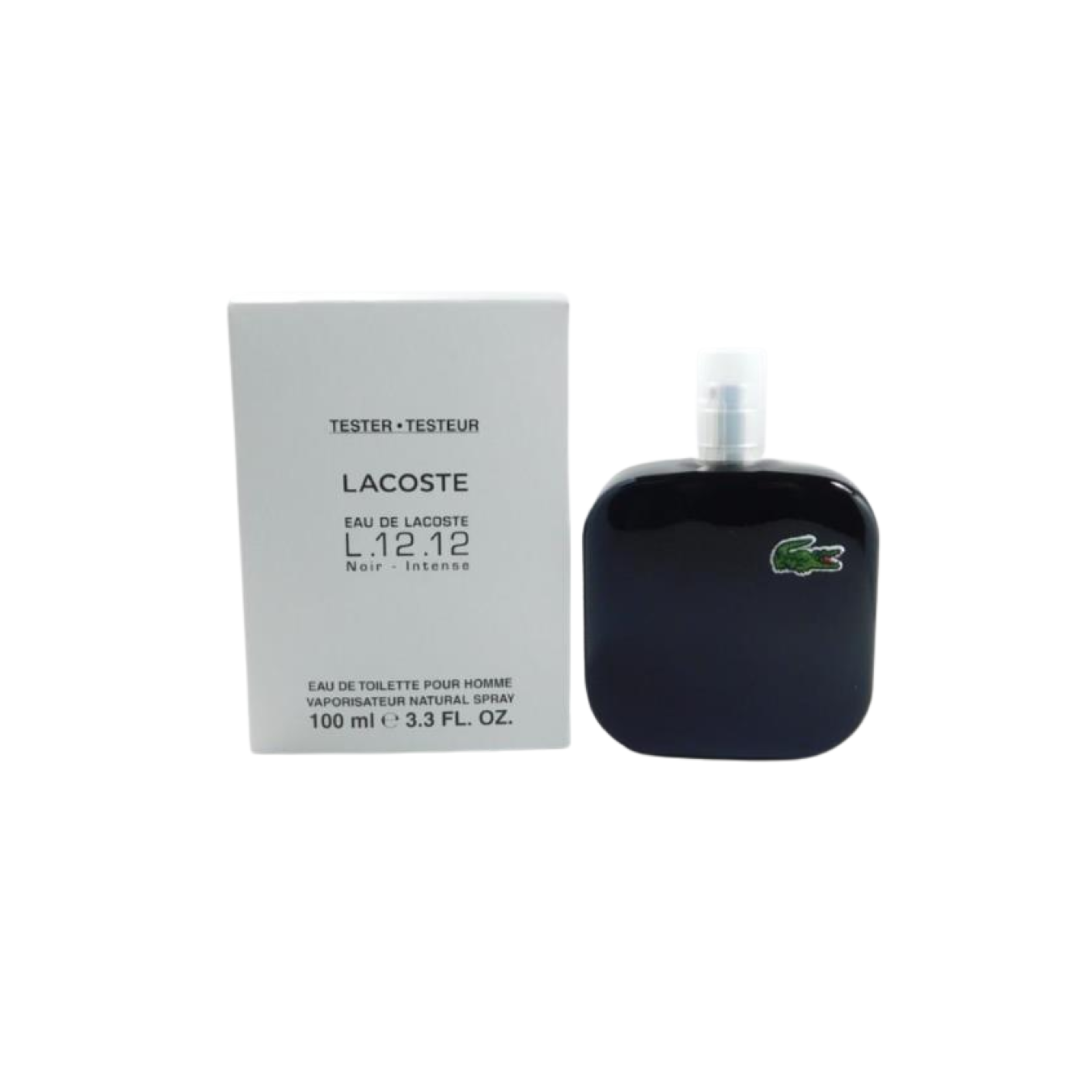 Lacoste L.12.12. Noir Intense EDT 100 Ml Hombre Tester