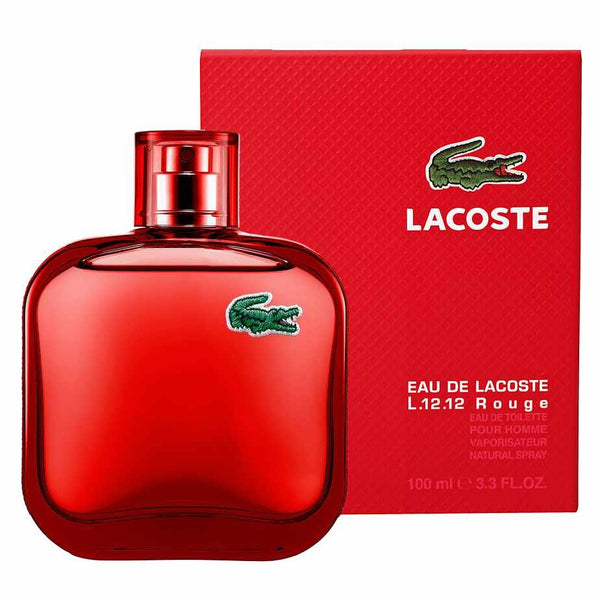 Eau de Lacoste L.12.12. Rouge Lacoste EDT 100 Ml Hombre - Lodoro Perfumes