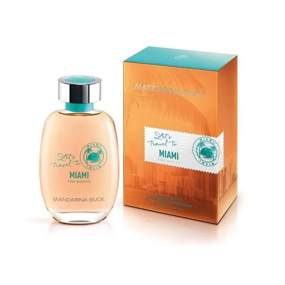 Let's Travel To Miami For Women Mandarina Duck EDT 100 Ml Mujer - Lodoro Perfumes
