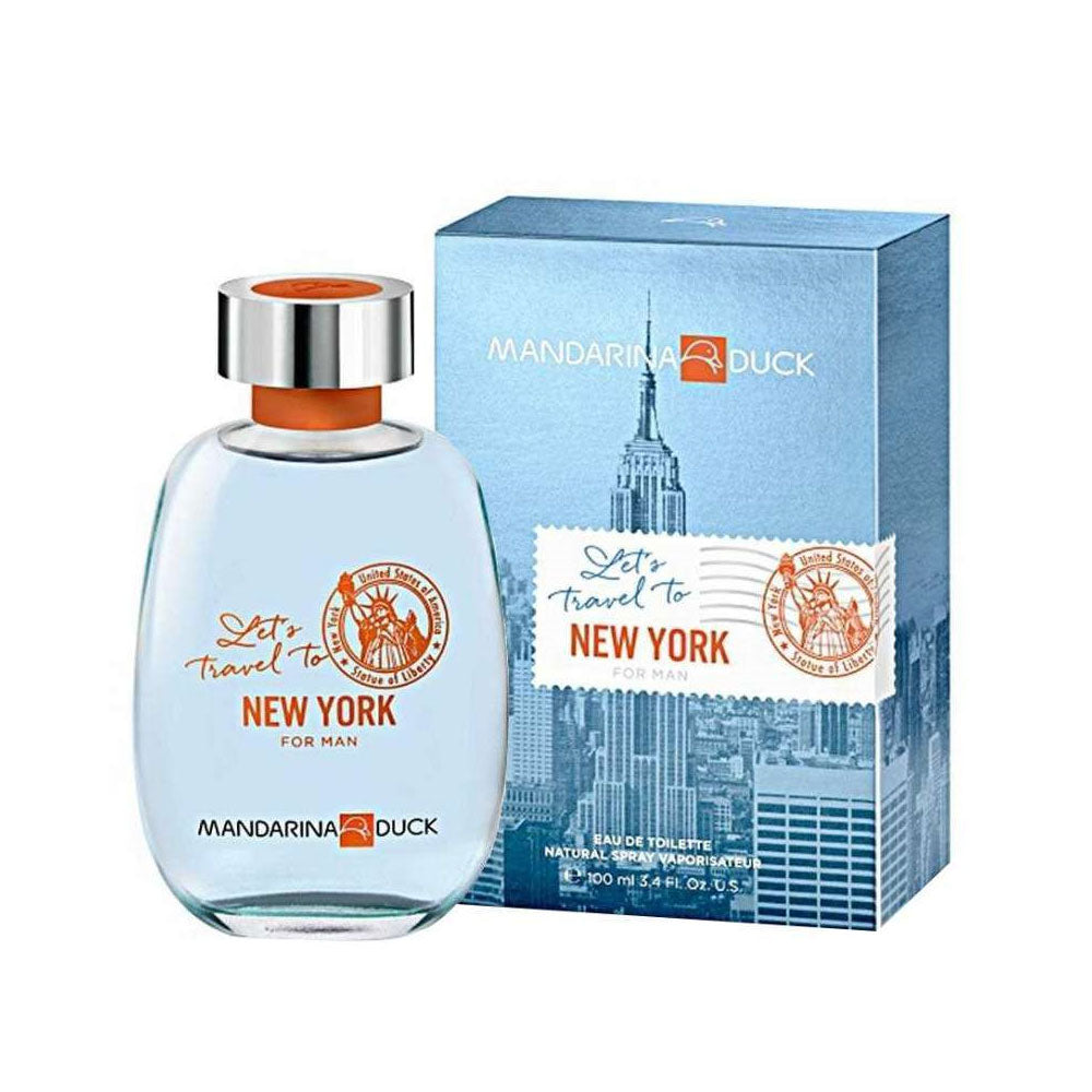 Let's Travel To New York For Man Mandarina Duck EDT 100 Ml Hombre - Lodoro Perfumes