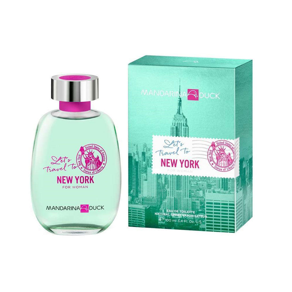 Let's Travel To New York For Woman Mandarina Duck EDT 100 Ml Mujer - Lodoro Perfumes