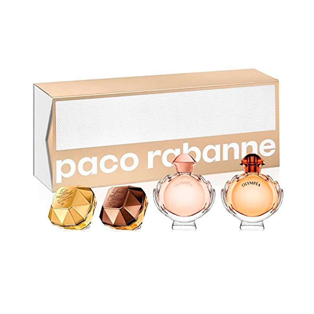 Mini 4 Piezas 5ML Estuche Mujer Paco Rabanne