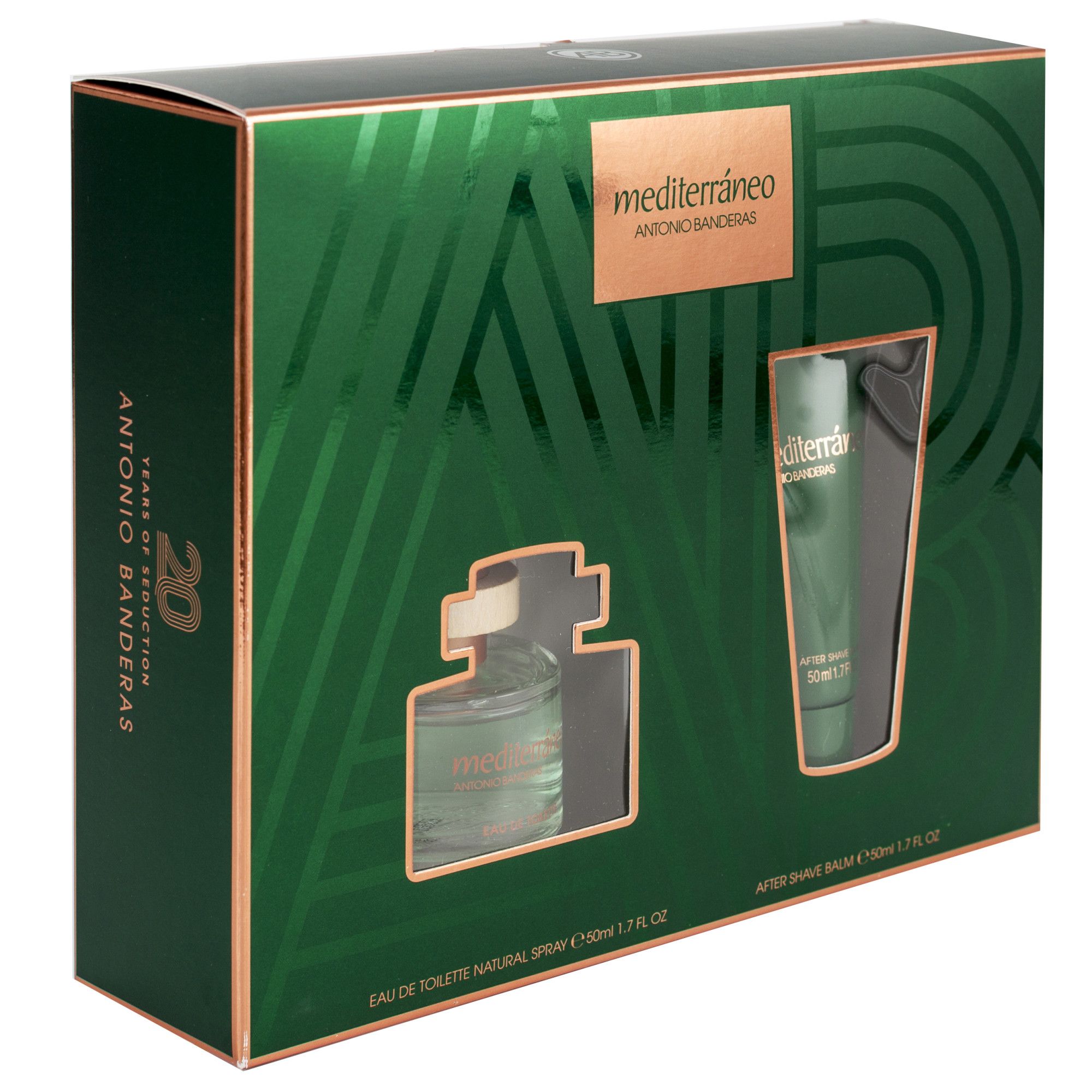 Mediterraneo A.B. Set EDT 50Ml + 50Ml (H) - Lodoro Perfumes