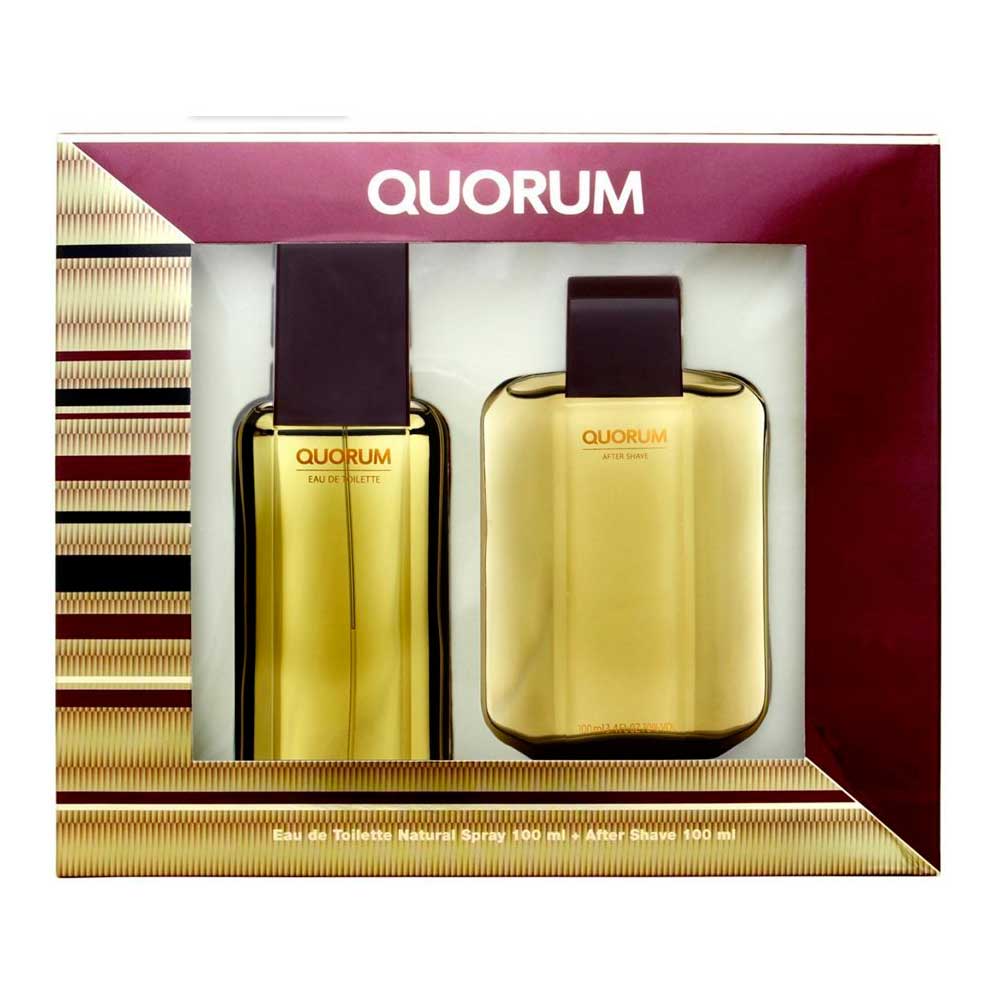 Quorum 2 Piezas 100ML EDT + 100ML As Estuche Hombre Puig