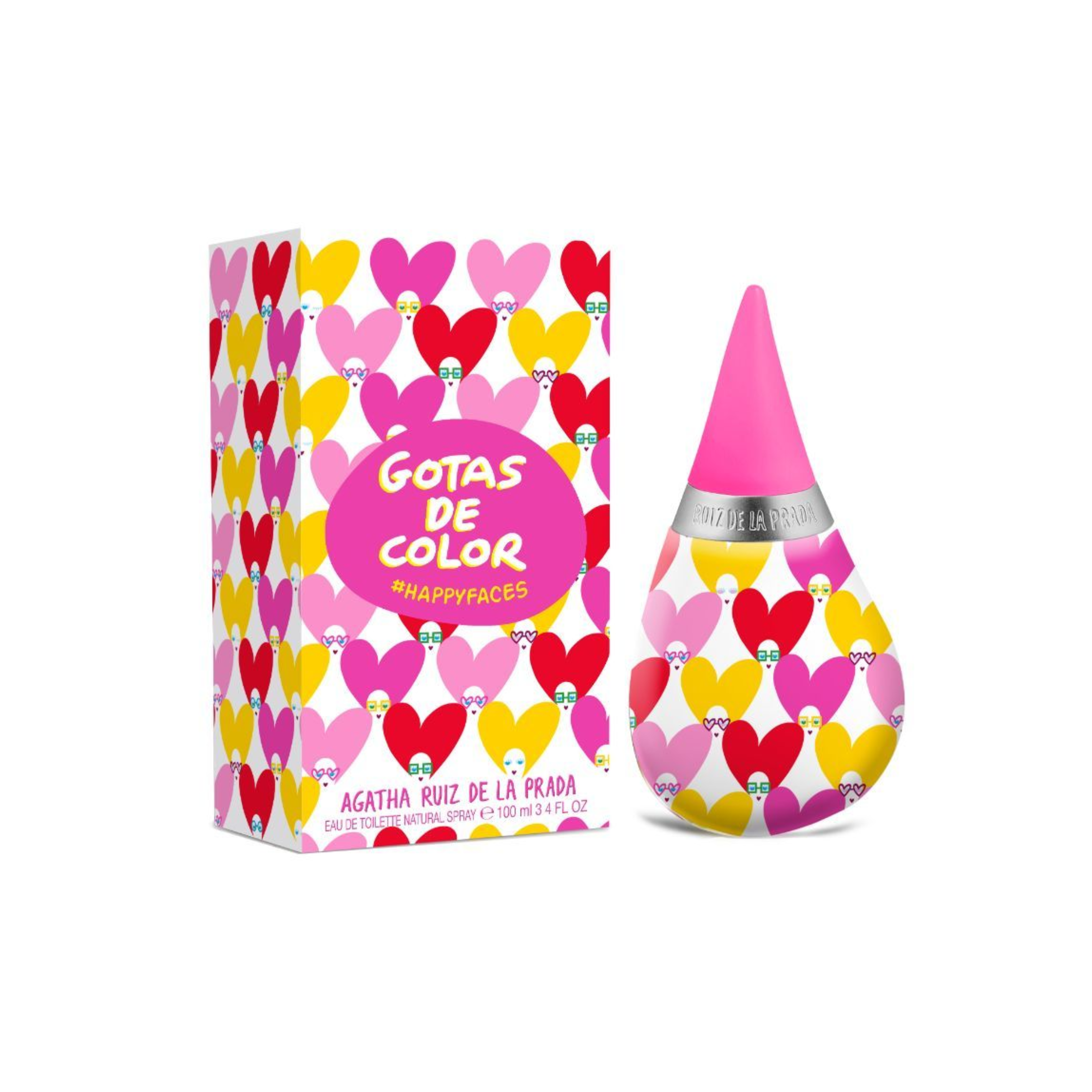 Gotas de Color Agatha Ruiz de la Prada EDT 100ML Mujer (SMILE COLLECTOR) Lodoro