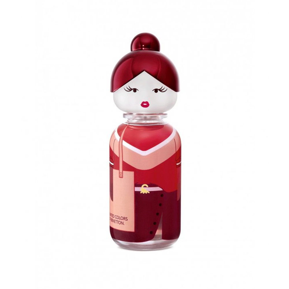 Benetton Sisterland Red Rose EDT 80 Ml Mujer Tester