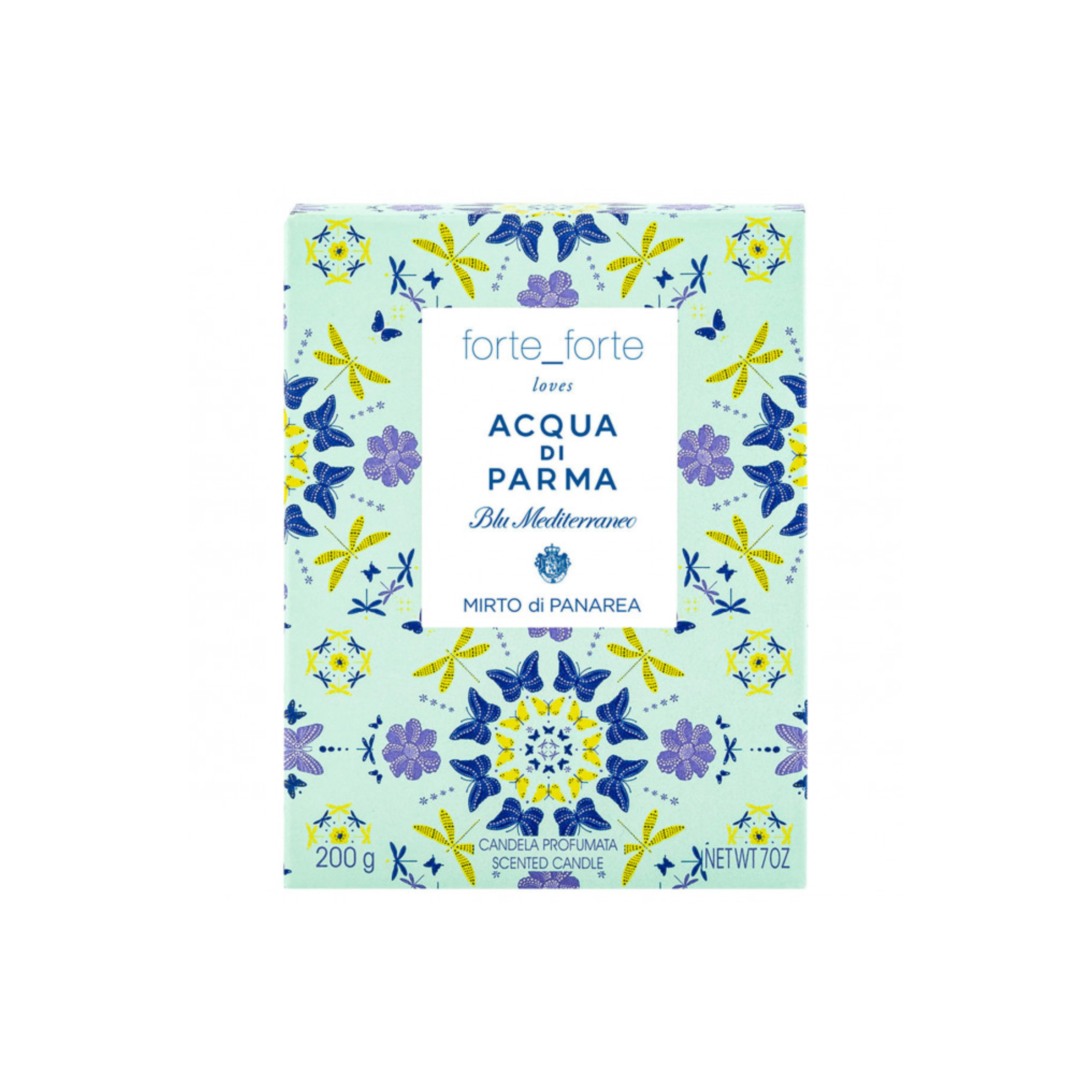 Velas Acqua Di Parma Blu Mediterraneo Mirto Di Panarea Candela 200 Gramos