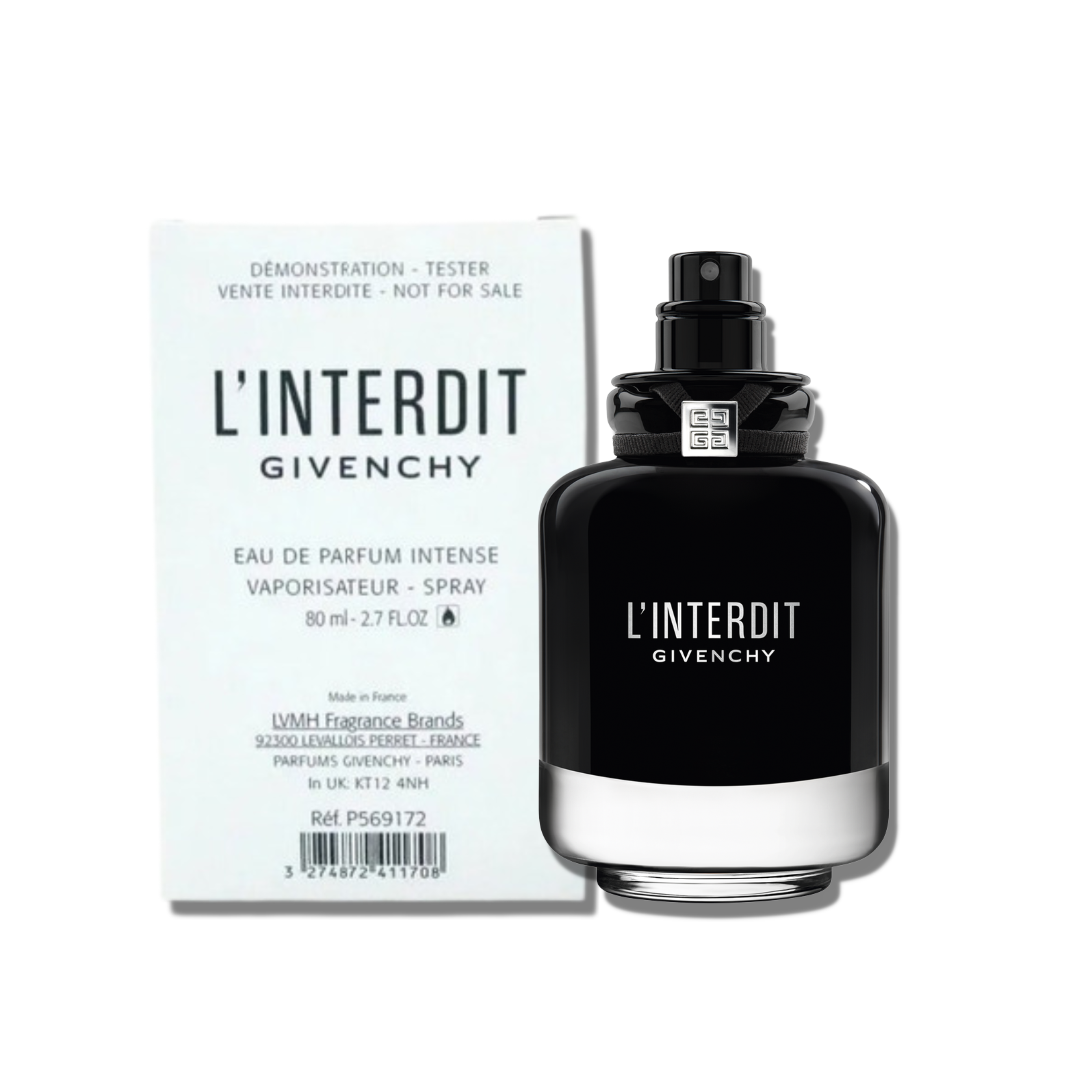 Givenchy L´Interdit Intense EDP 80 Ml Mujer Tester
