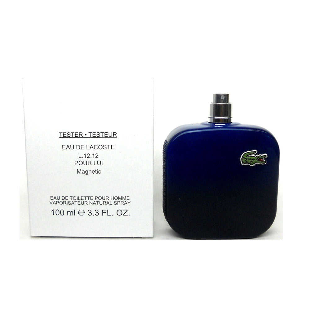 Lacoste L.12.12 Magnetic EDT 100 Ml Hombre (Tester) - Lodoro Perfumes
