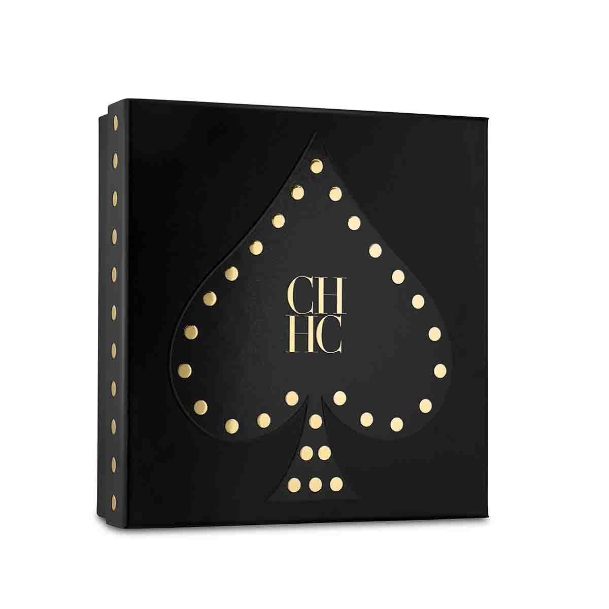 Estuche Carolina Herrera Ch Prive 2 Piezas 100ML EDT + 100ML AS Hombre - Lodoro Perfumes y Lentes