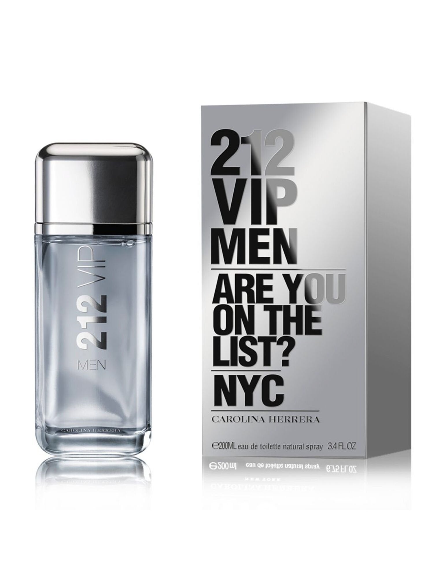 Carolina Herrera 212 Vip EDT 200Ml Hombre - Lodoro Perfumes