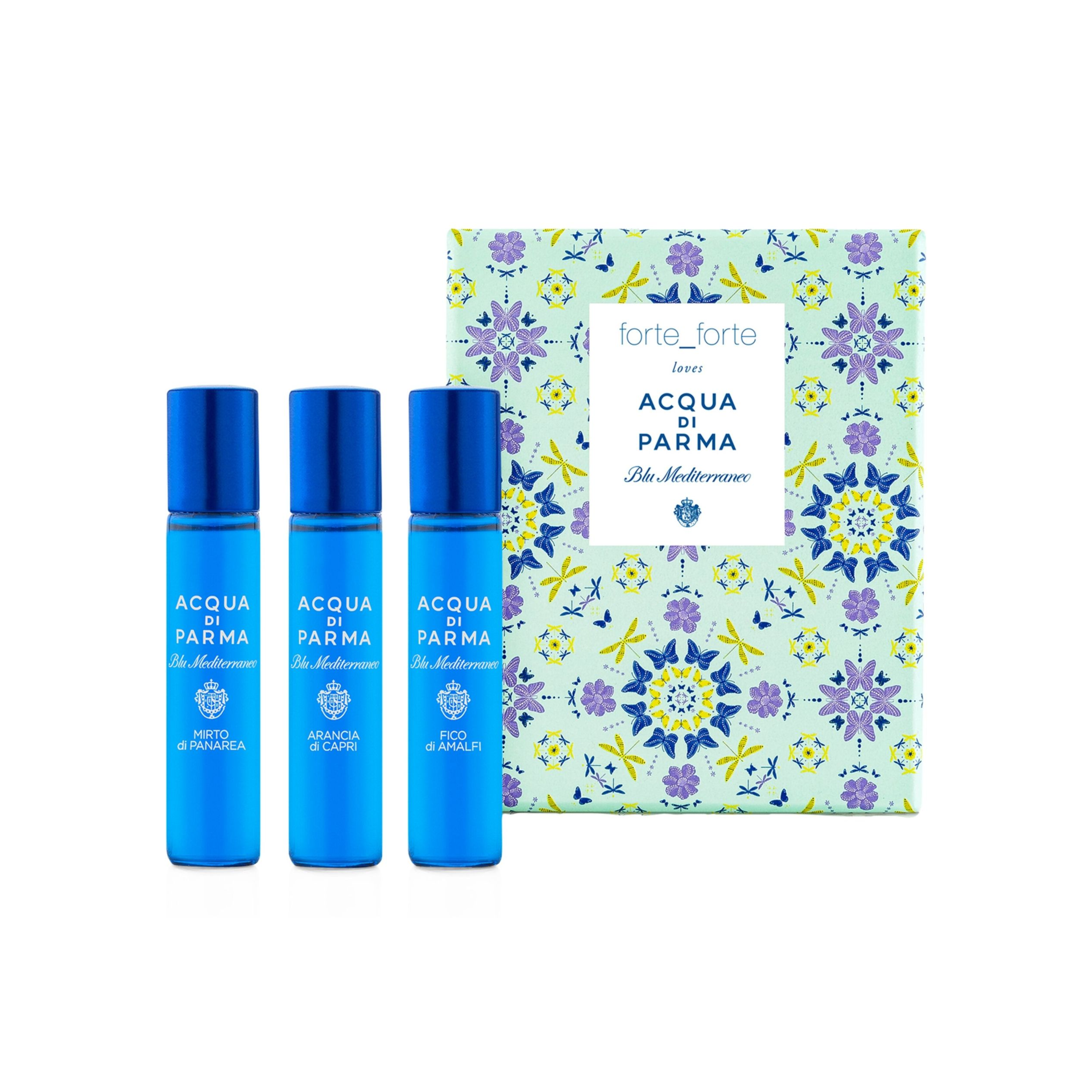 Acqua Di Parma Blue Mediterraneo Discovery Set Edc 3 X 12ml Unisex - Lodoro
