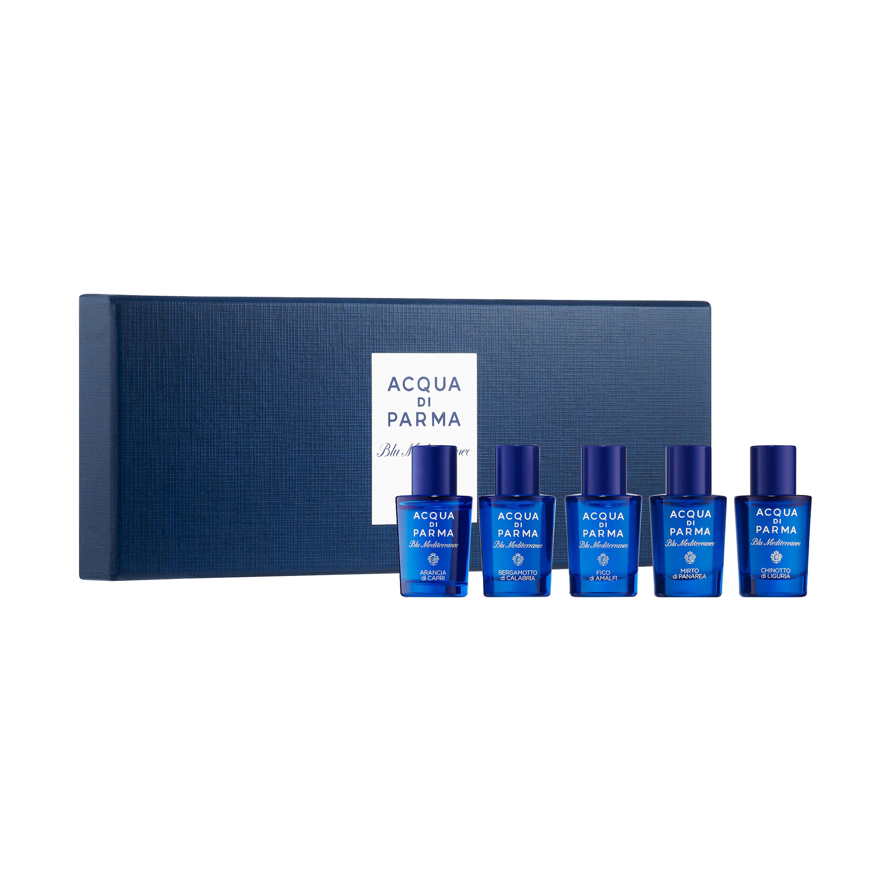 Perfume Acqua Di Parma Blue Mediterraneo Discovery Set Edc 5 X 5ml Unisex - Lodoro