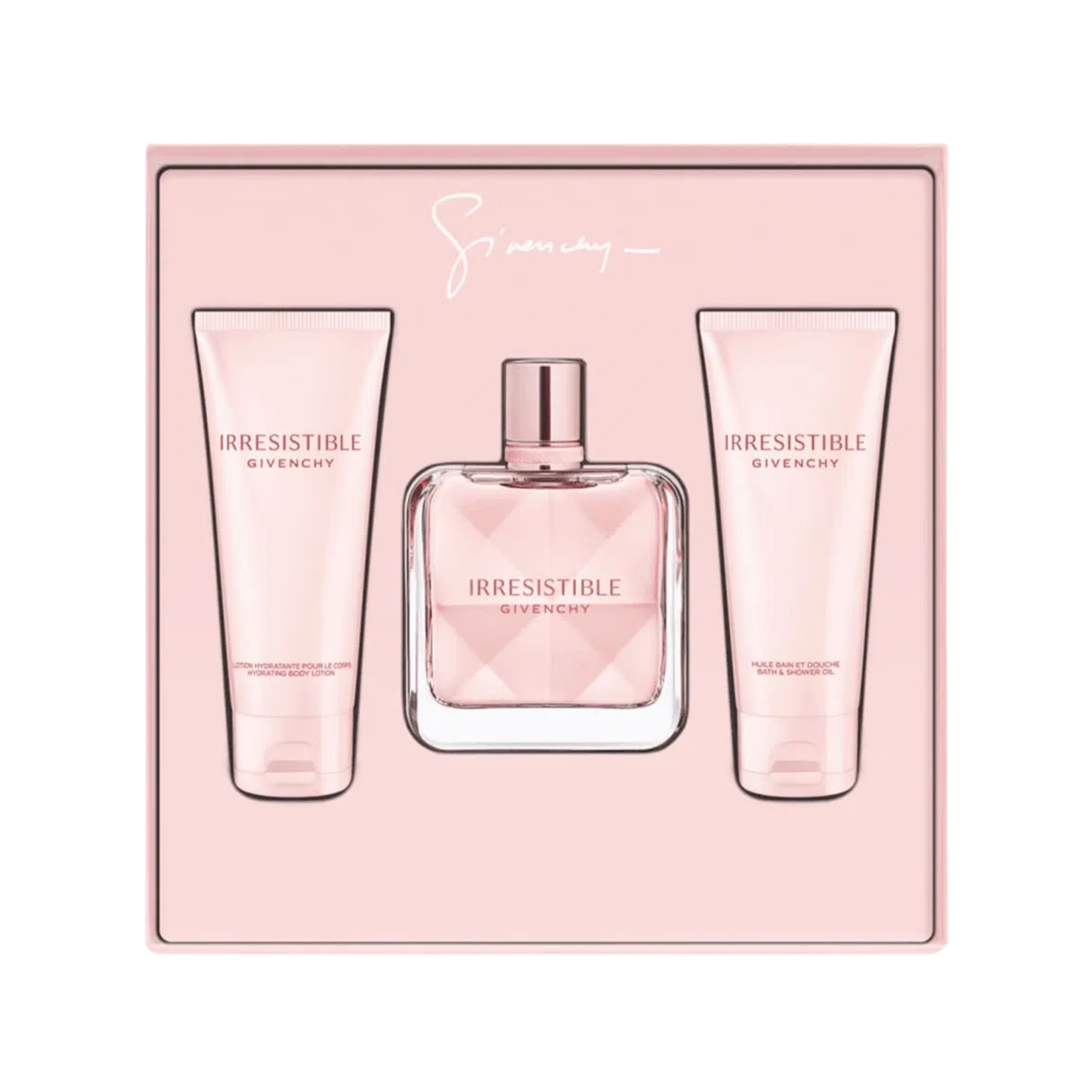 Givenchy Irresistible Estuche Edp 80ml + 75ml Bl + 75ml Sg Mujer Lodoro Perfumes