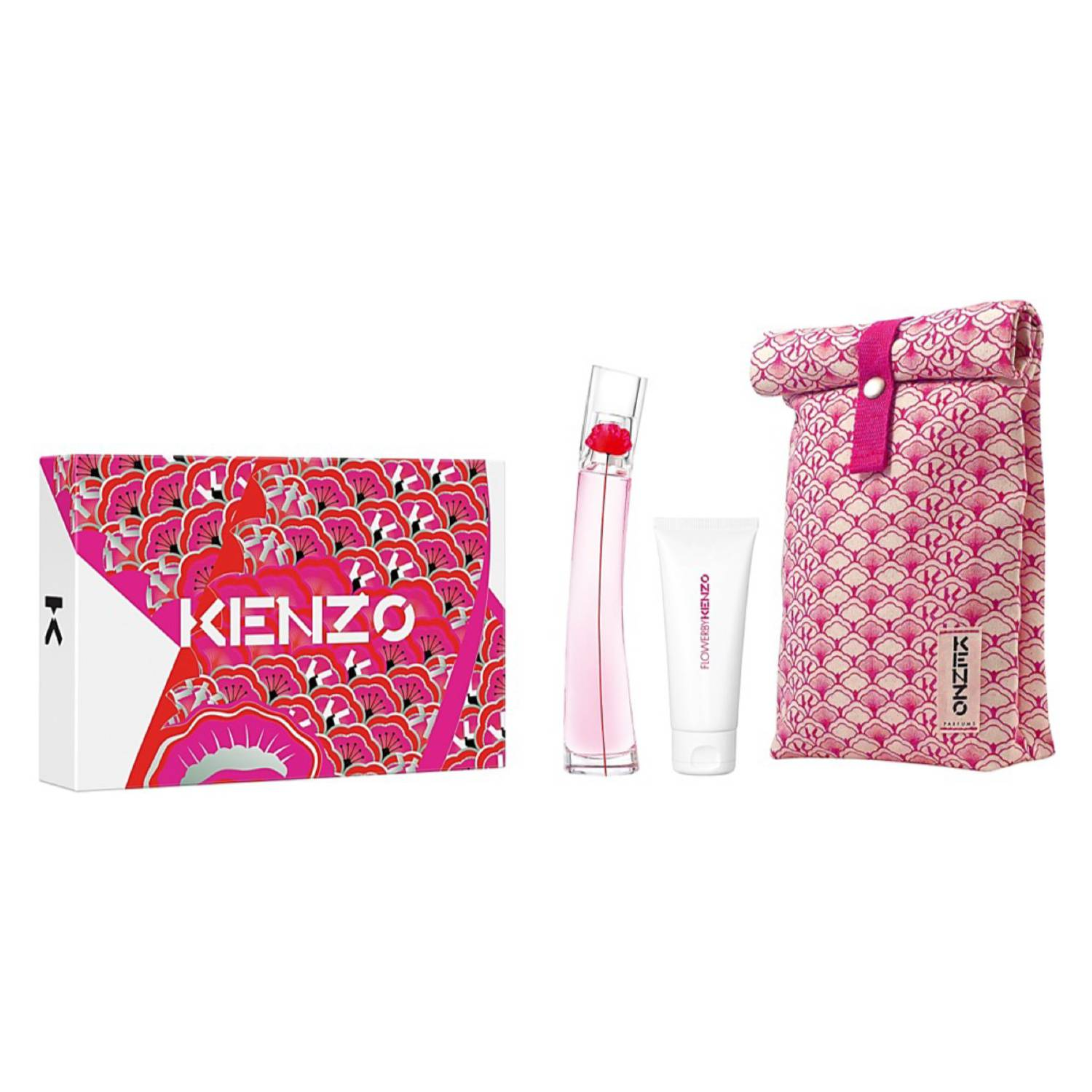 Kenzo Flower Poppy Bouquet Estuche Edt 50ml + 75ml Bl Mujer Lodoro