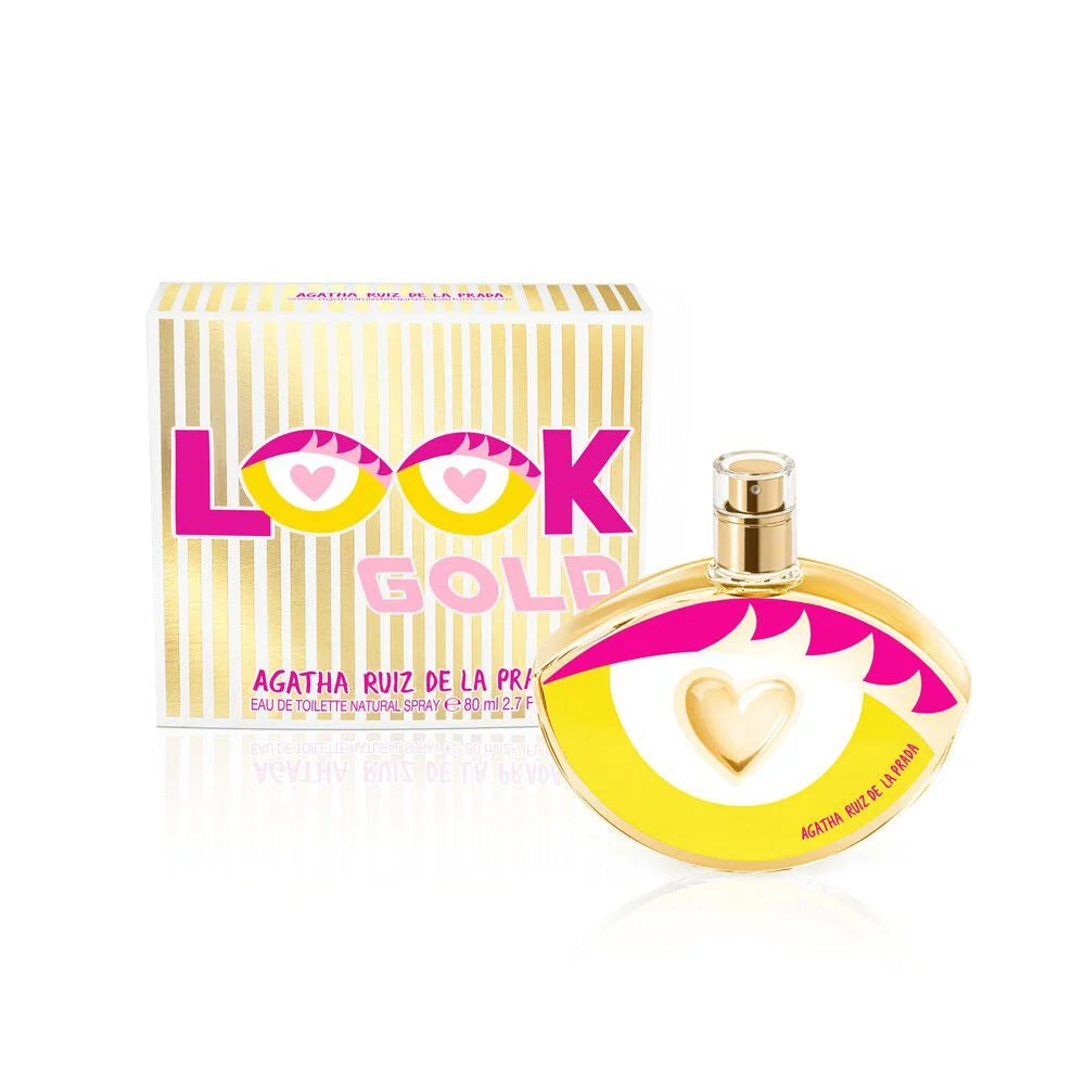 Agatha Ruiz de la Prada Look Gold EDT 80 Ml Mujer