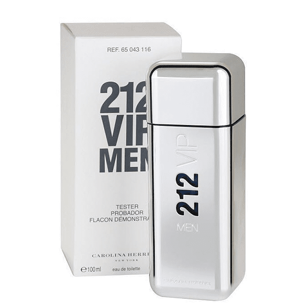 Carolina Herrera 212 Vip Edt 100Ml Hombre (Tester)