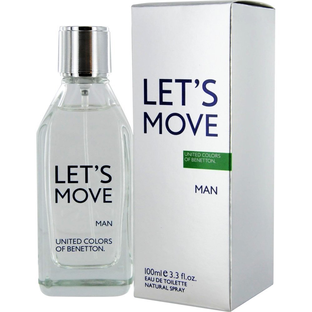 Let's Move Benetton EDT 100 Ml Hombre - Lodoro Perfumes