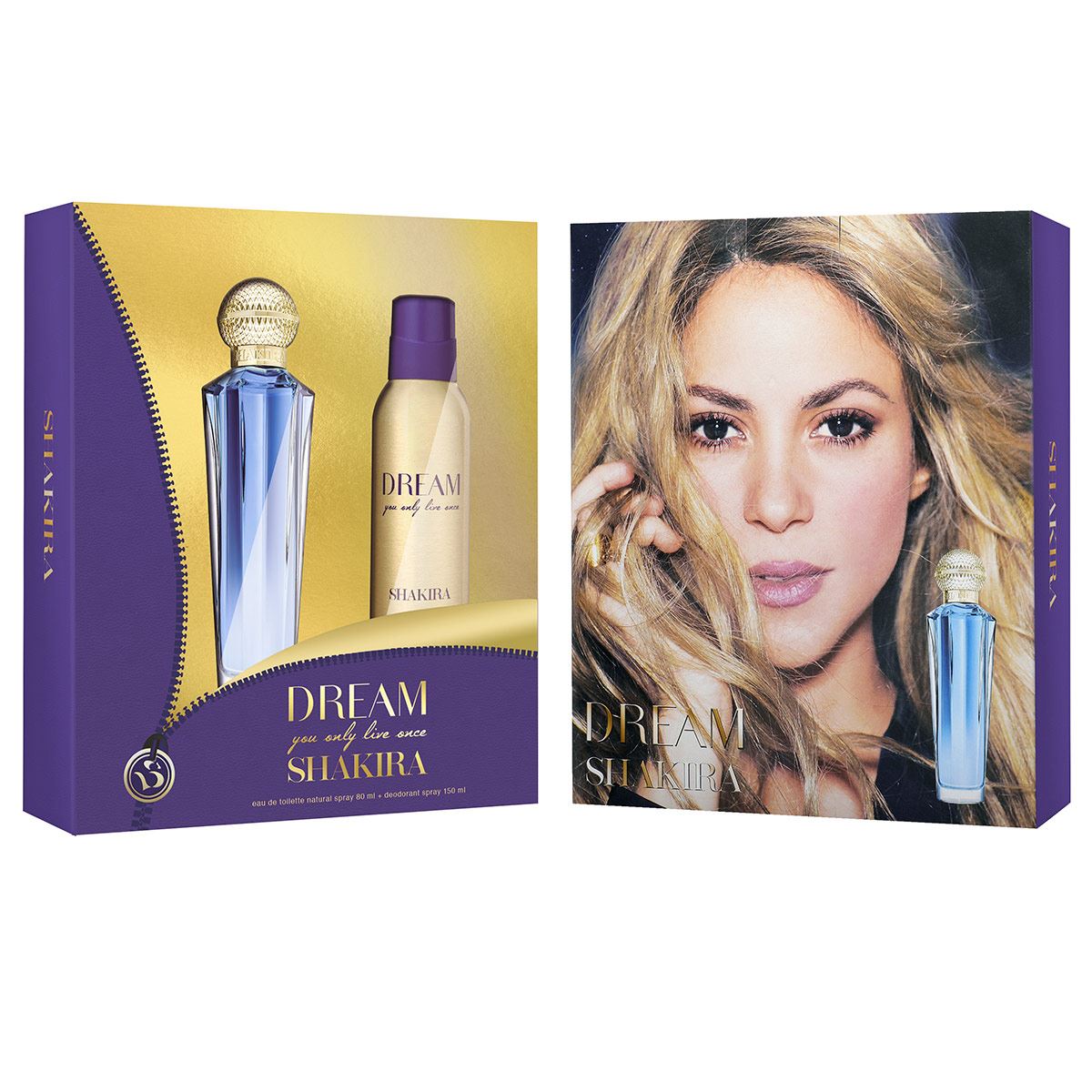 Shakira Dream Estuche EDT 80Ml + 150 Ml Deo Mujer - Lodoro Perfumes