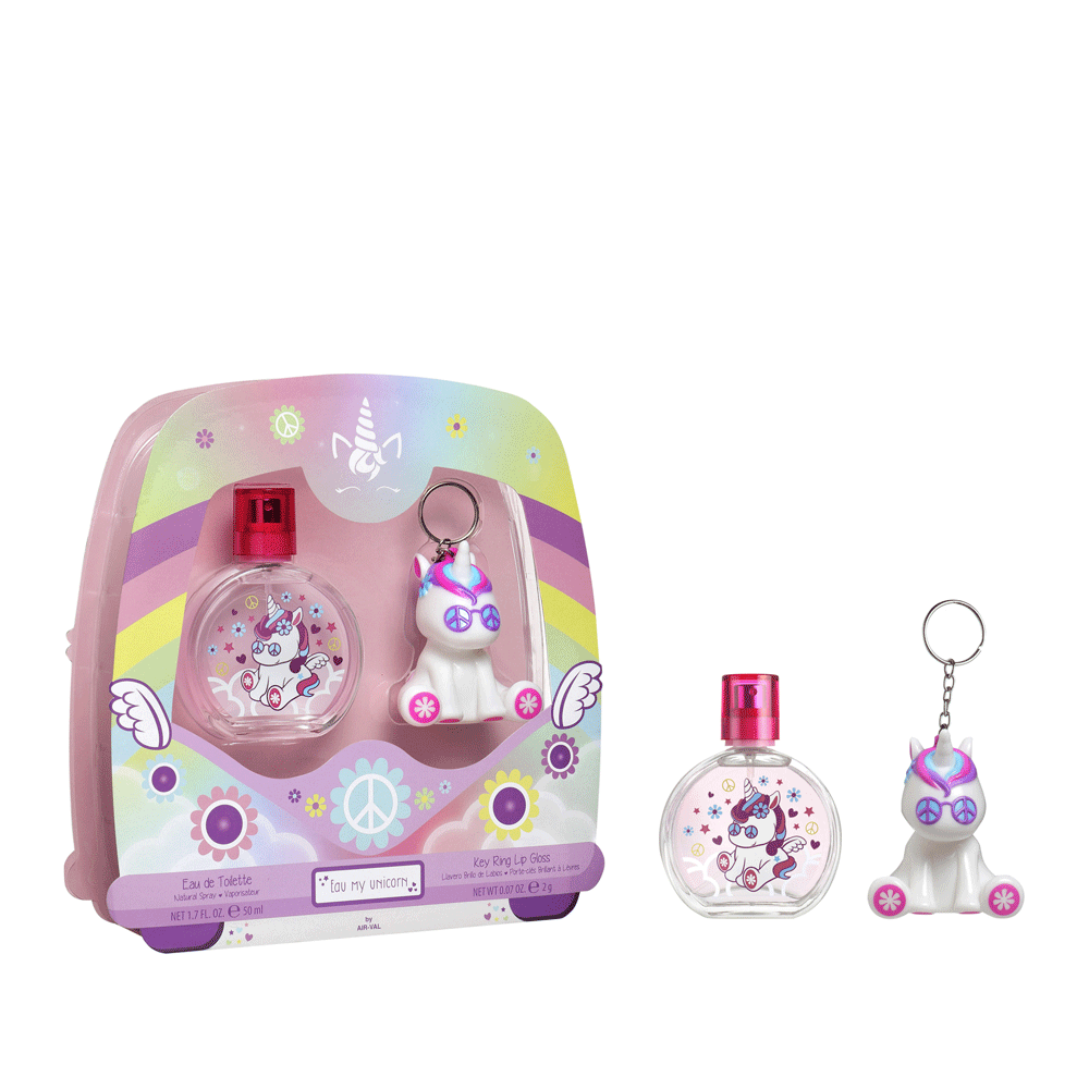 Eau My Unicorn Hippie Estuche Edt 50 + Llavero Lipp Gloss