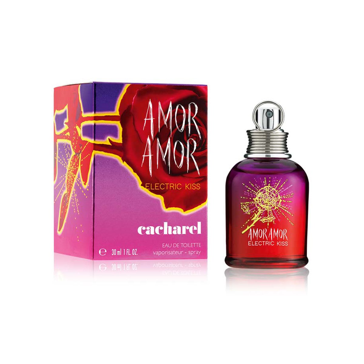 Amor Amor Electric Kiss Cacharel EDT 30 ML Mujer - Lodoro Perfumes